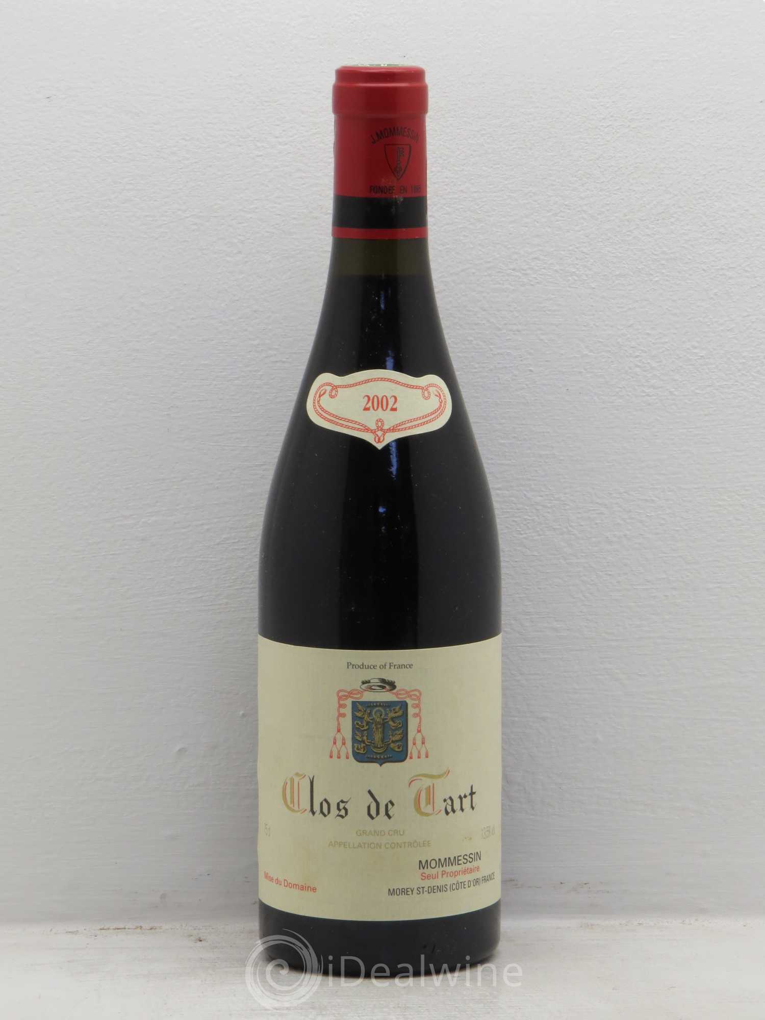 Clos de Tart Grand Cru Clos de Tart 2002 - Lot de 1 bouteille - 0