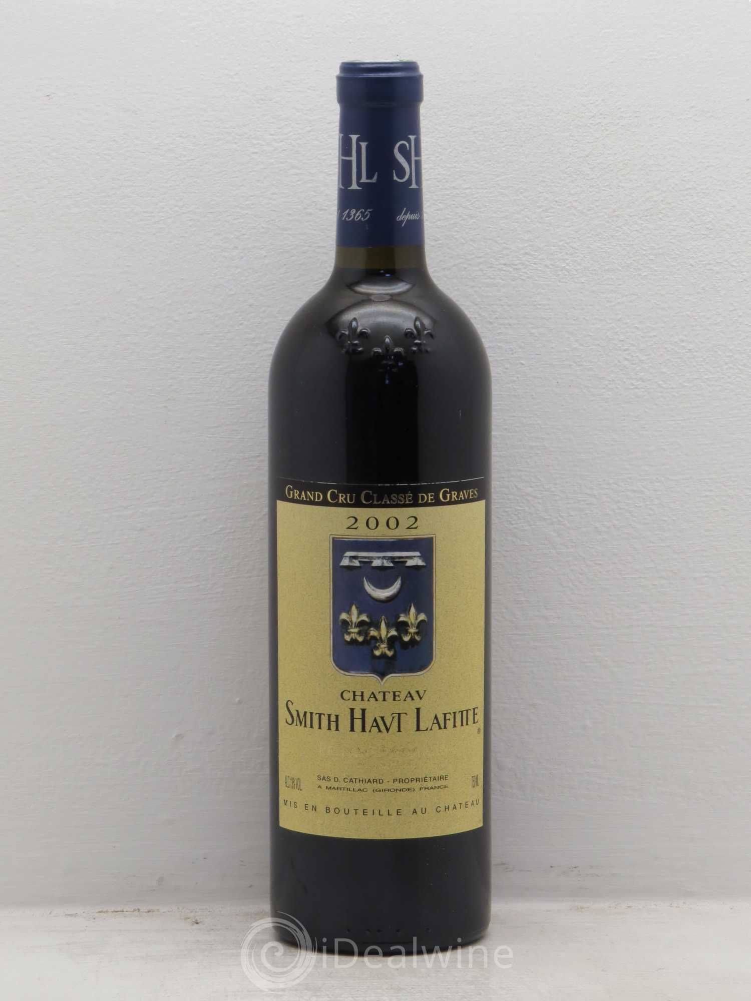 Château Smith Haut Lafitte Cru Classé de Graves 2002 - Lot de 1 bouteille - 0
