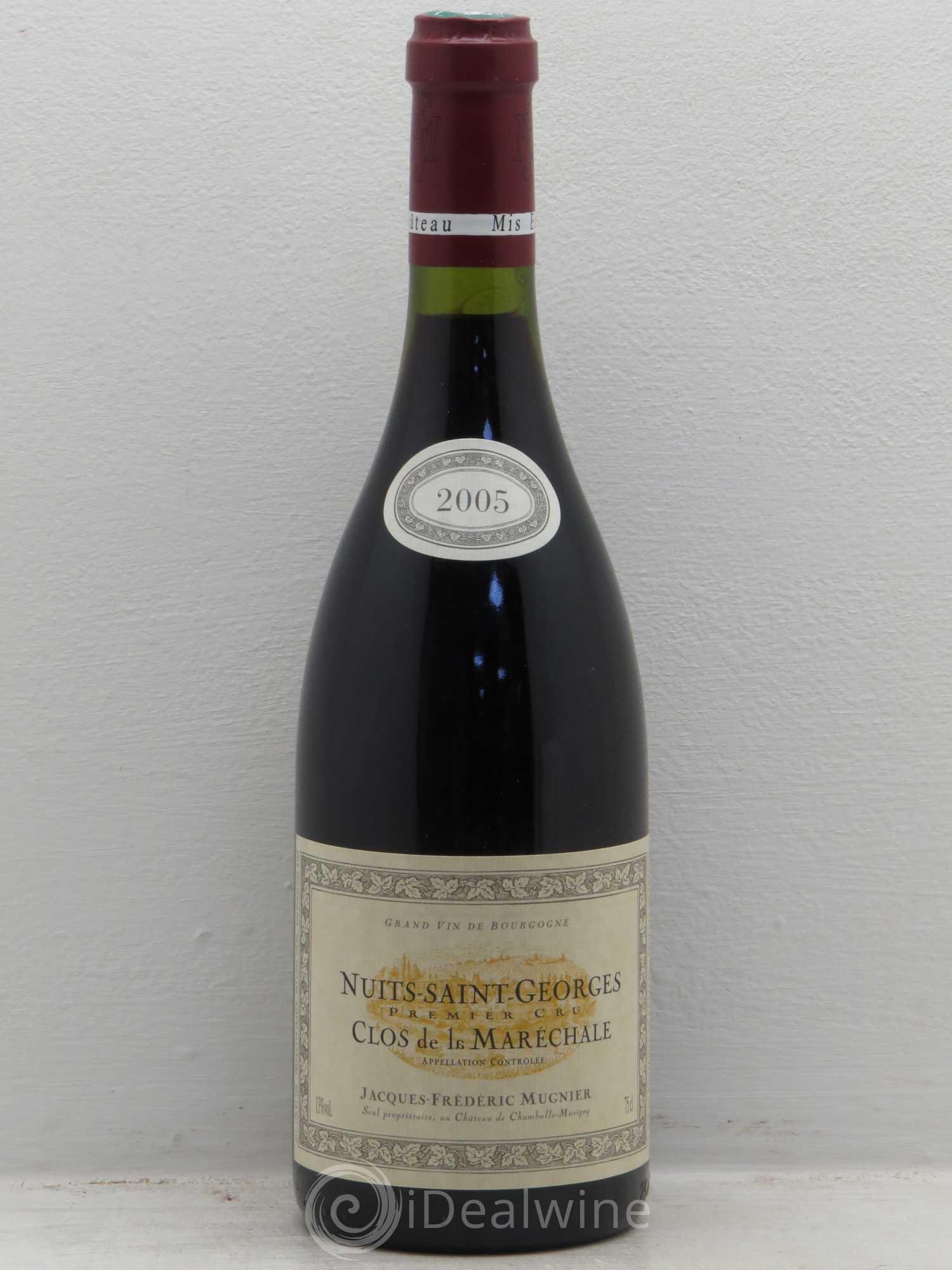 Nuits-Saint-Georges 1er Cru Clos de La Maréchale Jacques-Frédéric Mugnier 2005 - Lot de 1 bouteille - 0