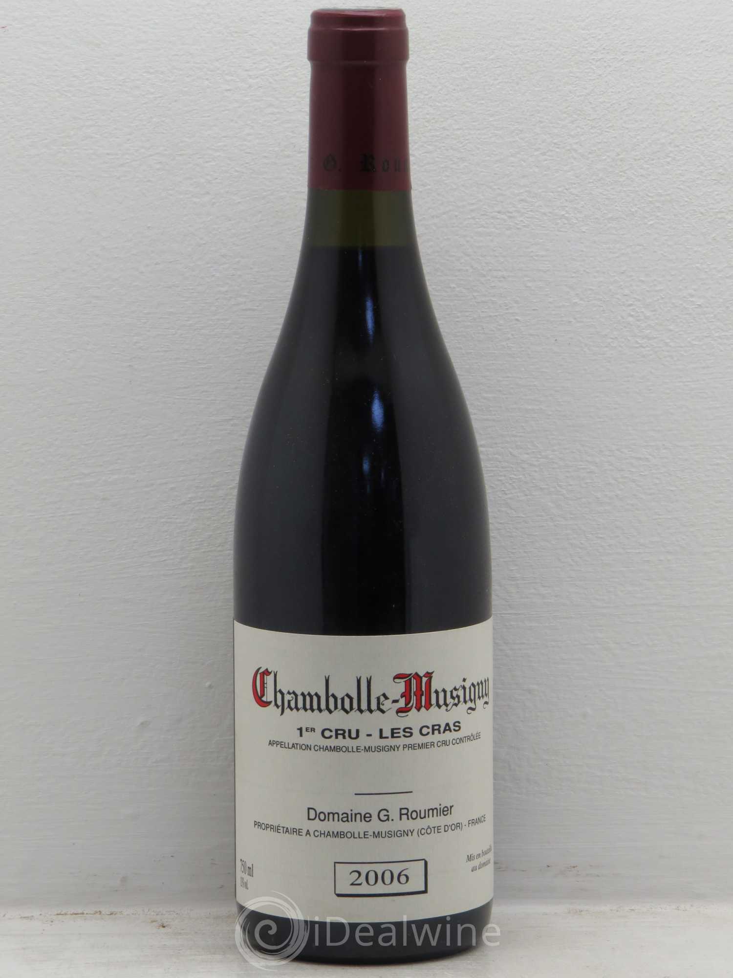 Chambolle-Musigny 1er Cru Les Cras Georges Roumier (Domaine) 2006 - Lot de 1 bouteille - 0