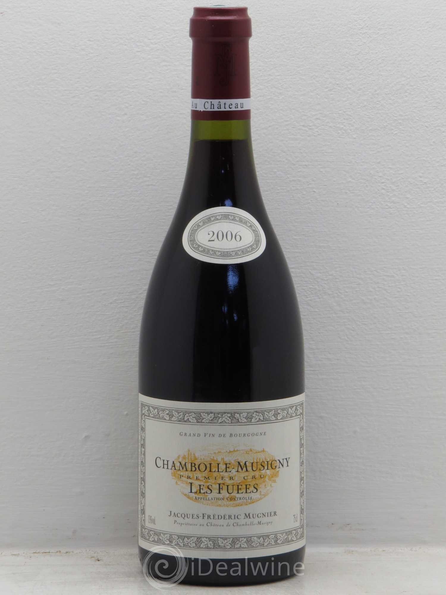 Chambolle-Musigny 1er Cru Les Fuées Jacques-Frédéric Mugnier 2006 - Lot de 1 bouteille - 0