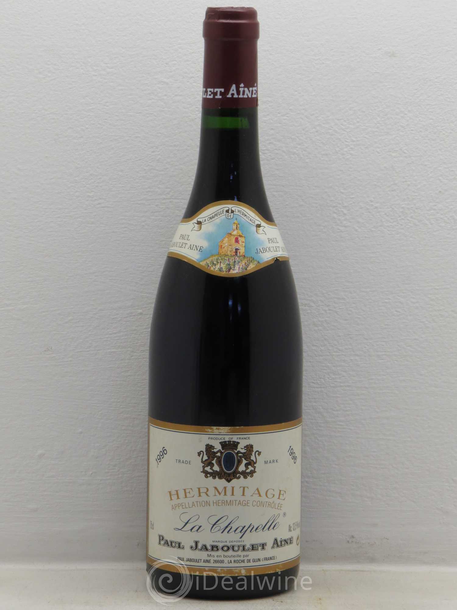 Hermitage La Chapelle Paul Jaboulet Ainé 1996 - Lot de 1 bouteille - 0
