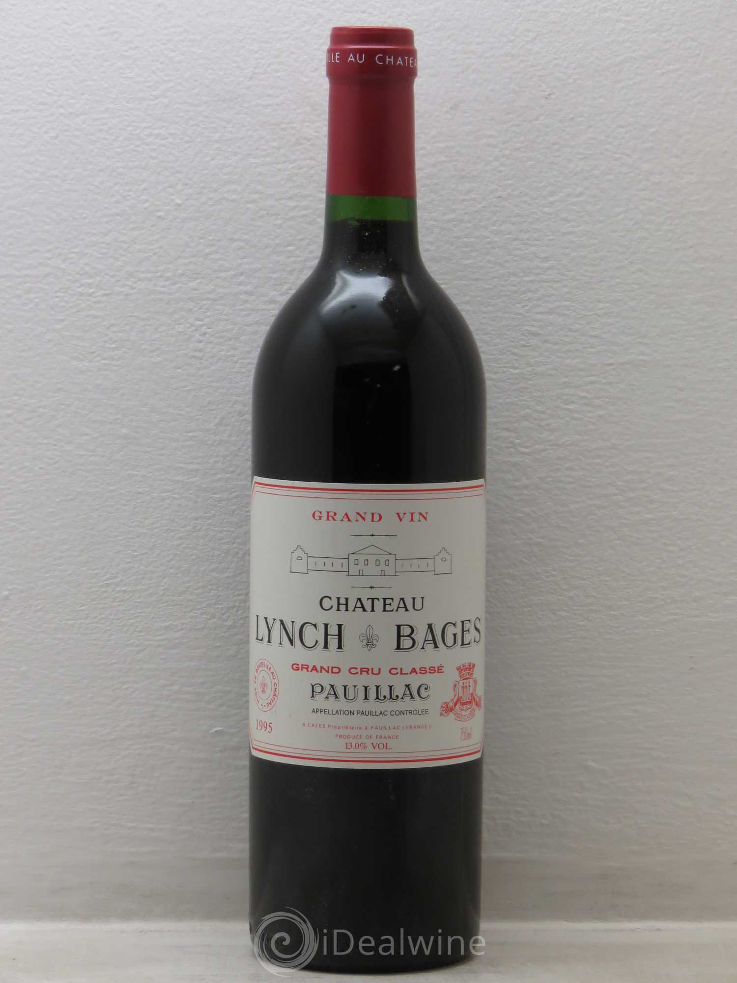 Château Lynch Bages 5ème Grand Cru Classé 1995 - Lot de 1 bouteille - 0