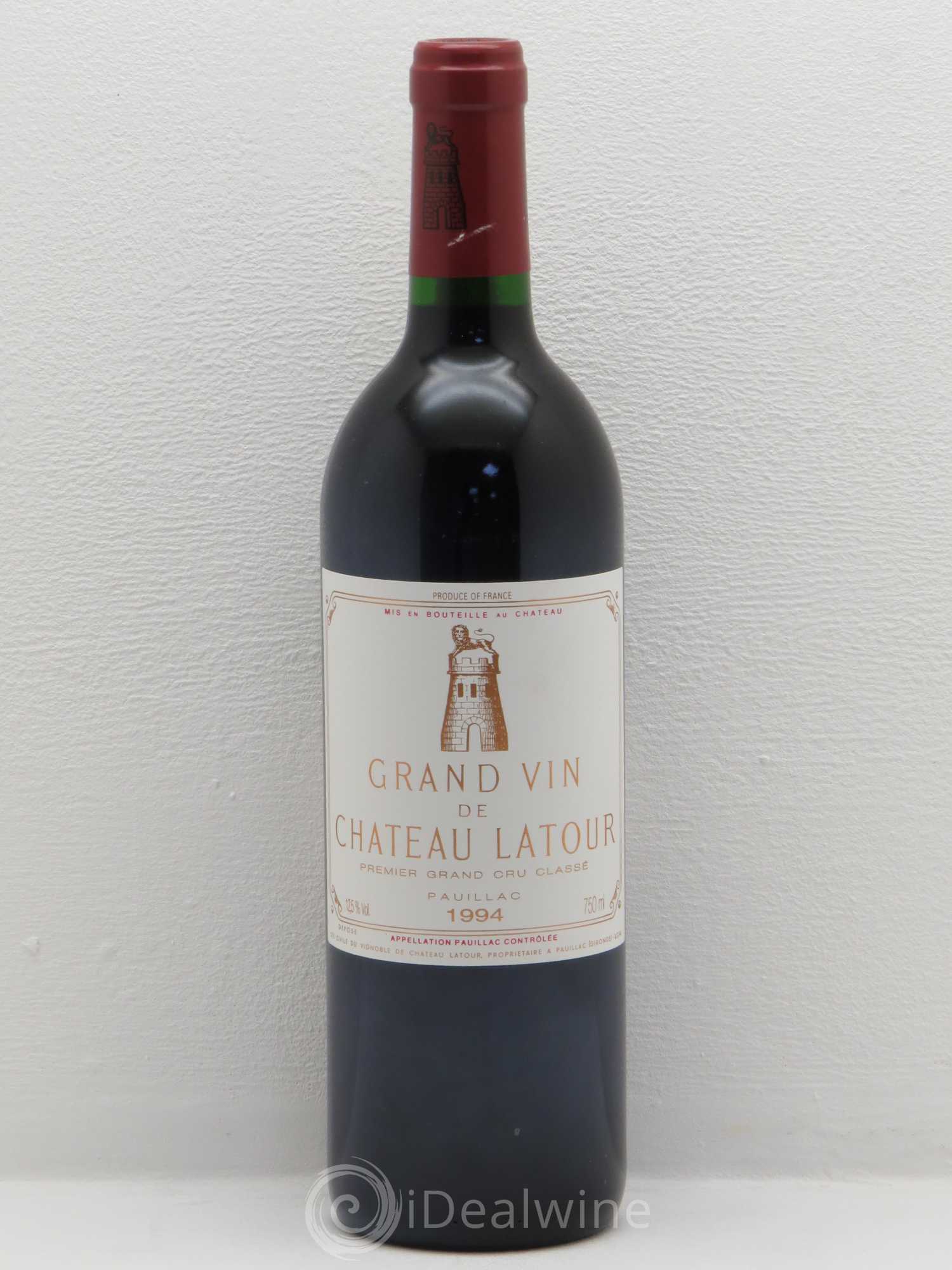 Château Latour 1er Grand Cru Classé 1994 - Lot de 1 bouteille - 0
