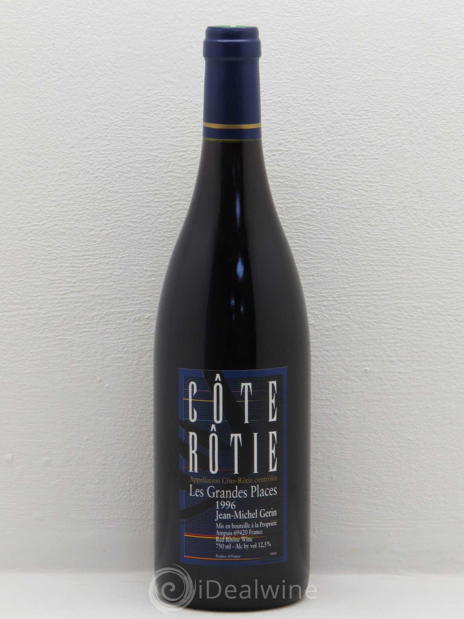 Côte-Rôtie Les Grandes Places Jean-Michel Gerin 1996 - Lot de 1 bouteille - 0