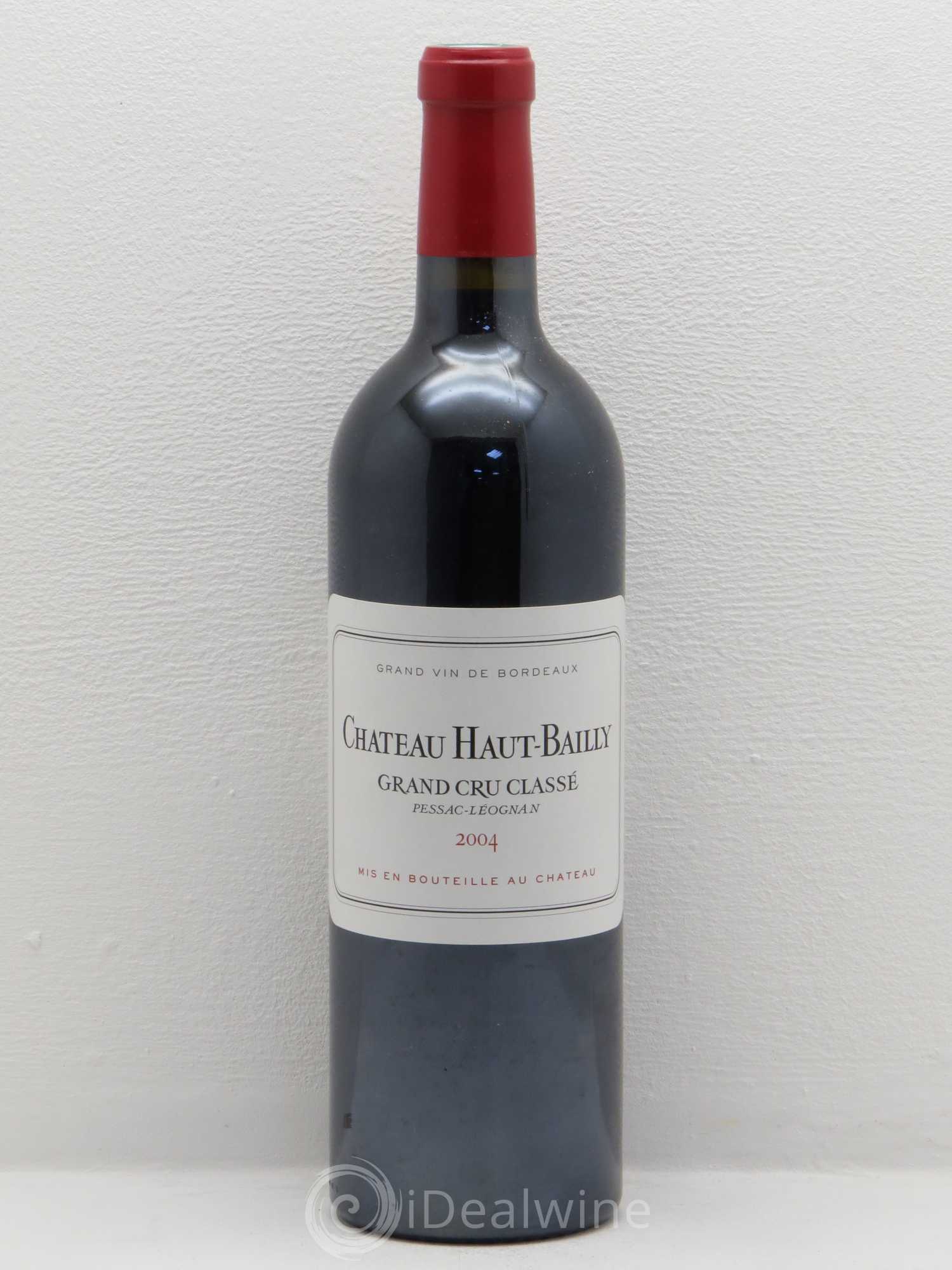 Château Haut-Bailly Cru Classé de Graves 2004 - Lot de 1 bouteille - 0