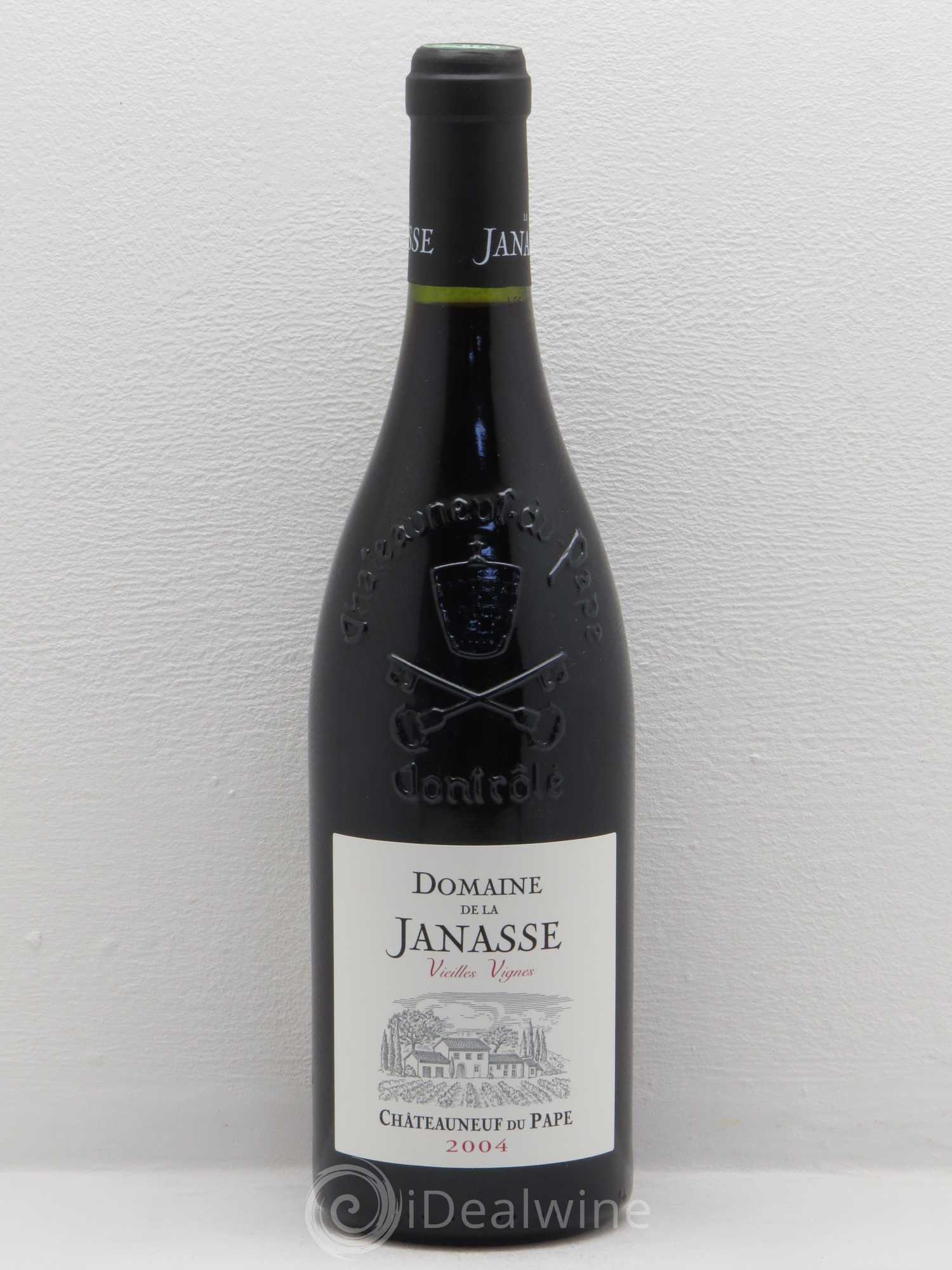 Châteauneuf-du-Pape Cuvée Vieilles Vignes La Janasse (Domaine de) 2004 - Lot de 1 bouteille - 0