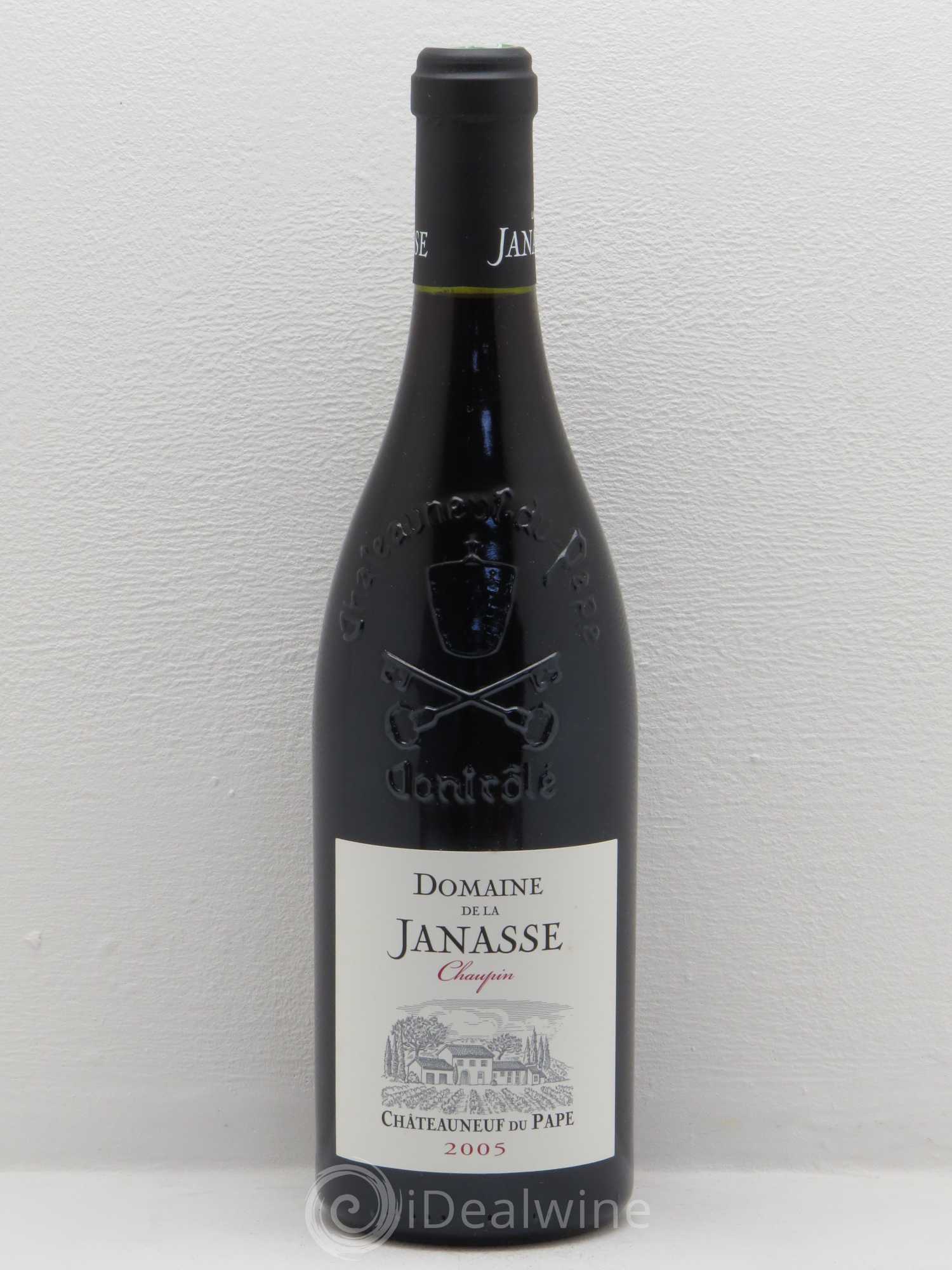 Châteauneuf-du-Pape Cuvée Chaupin La Janasse (Domaine de) 2005 - Lot de 1 bouteille - 0