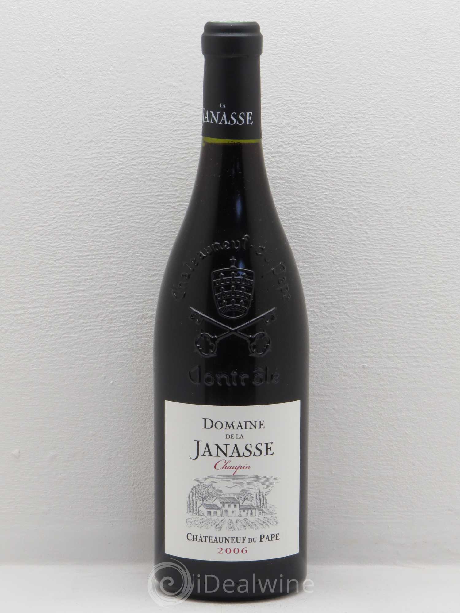 Châteauneuf-du-Pape Cuvée Chaupin La Janasse (Domaine de) 2006 - Lot de 1 bouteille - 0