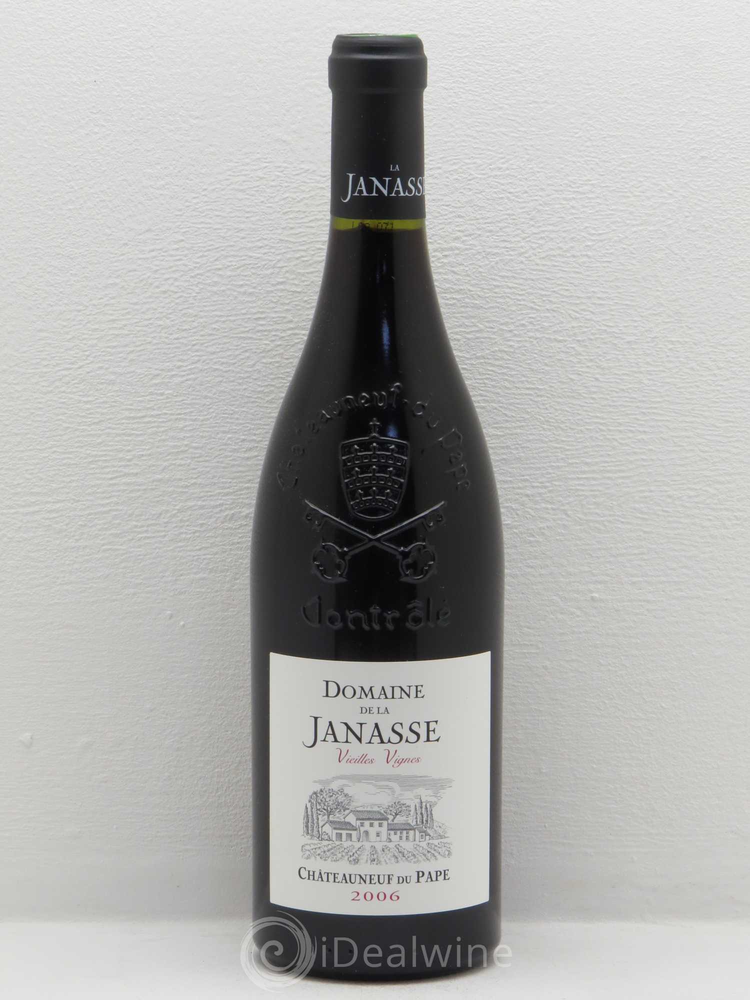 Châteauneuf-du-Pape Cuvée Vieilles Vignes La Janasse (Domaine de) 2006 - Lot de 1 bouteille - 0