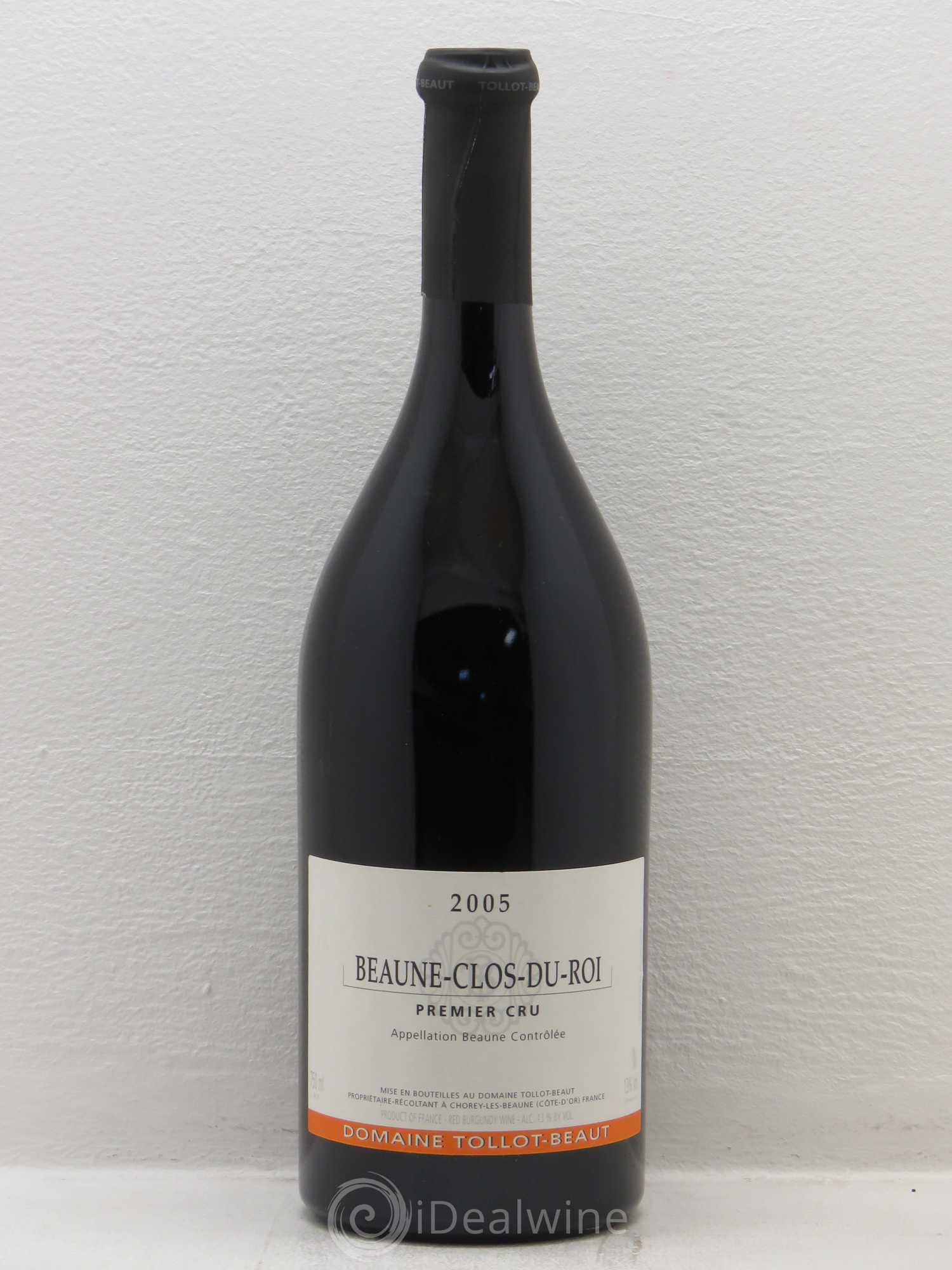 Beaune 1er Cru Clos Du Roi Tollot Beaut 2005 - Posten von 1 Flasche - 0