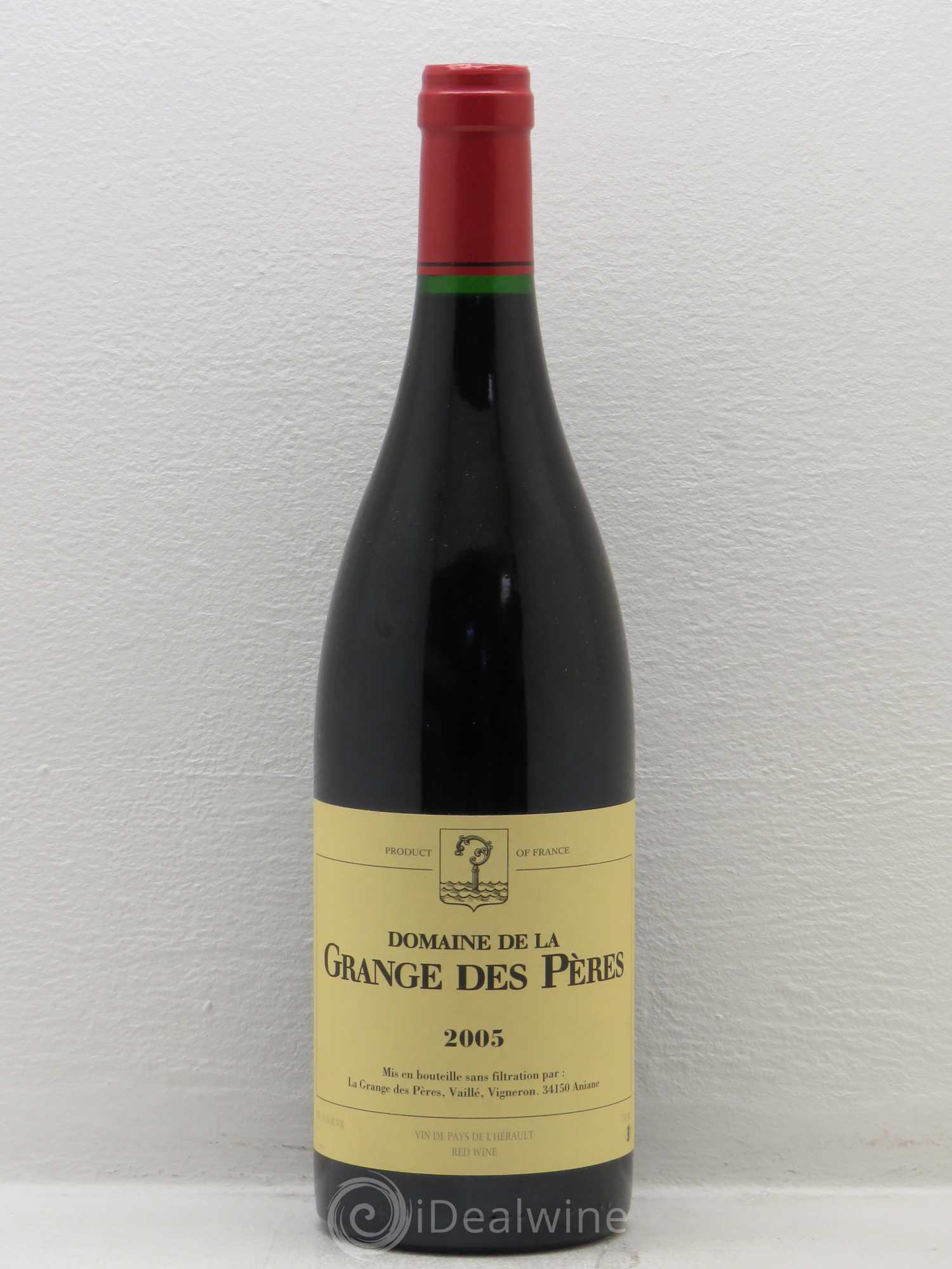 Pays d'Hérault Grange des Pères Laurent Vaillé 2005 - Lot de 1 bouteille - 0