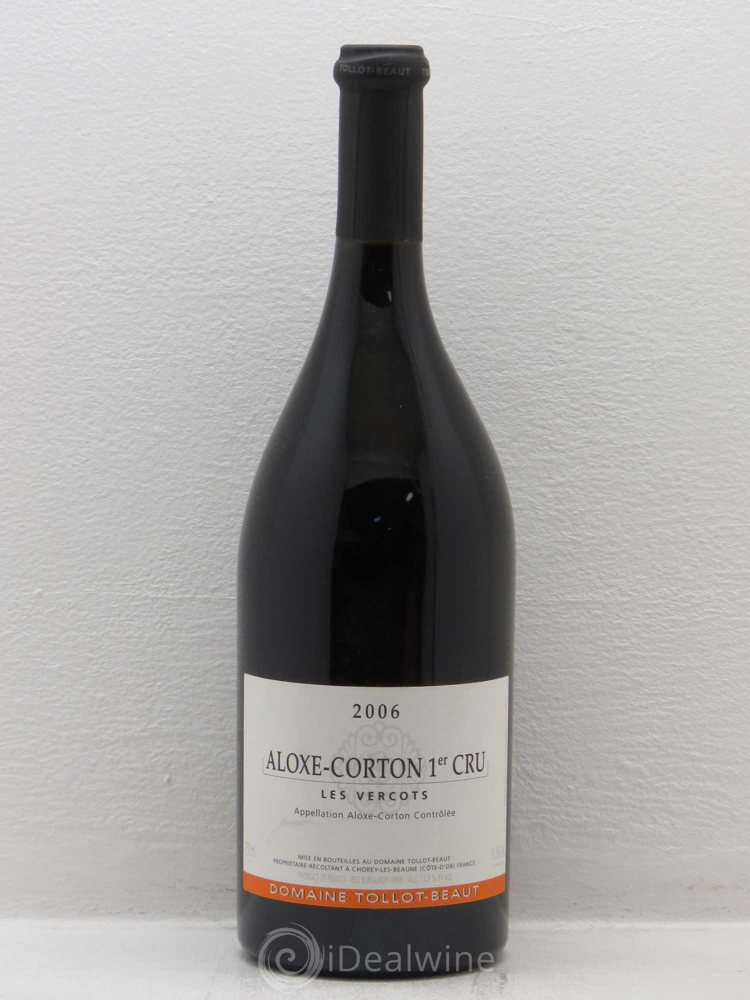 Aloxe-Corton 1er Cru Les Vercots Tollot Beaut (Domaine) 2006 - Lot de 1 bouteille - 0
