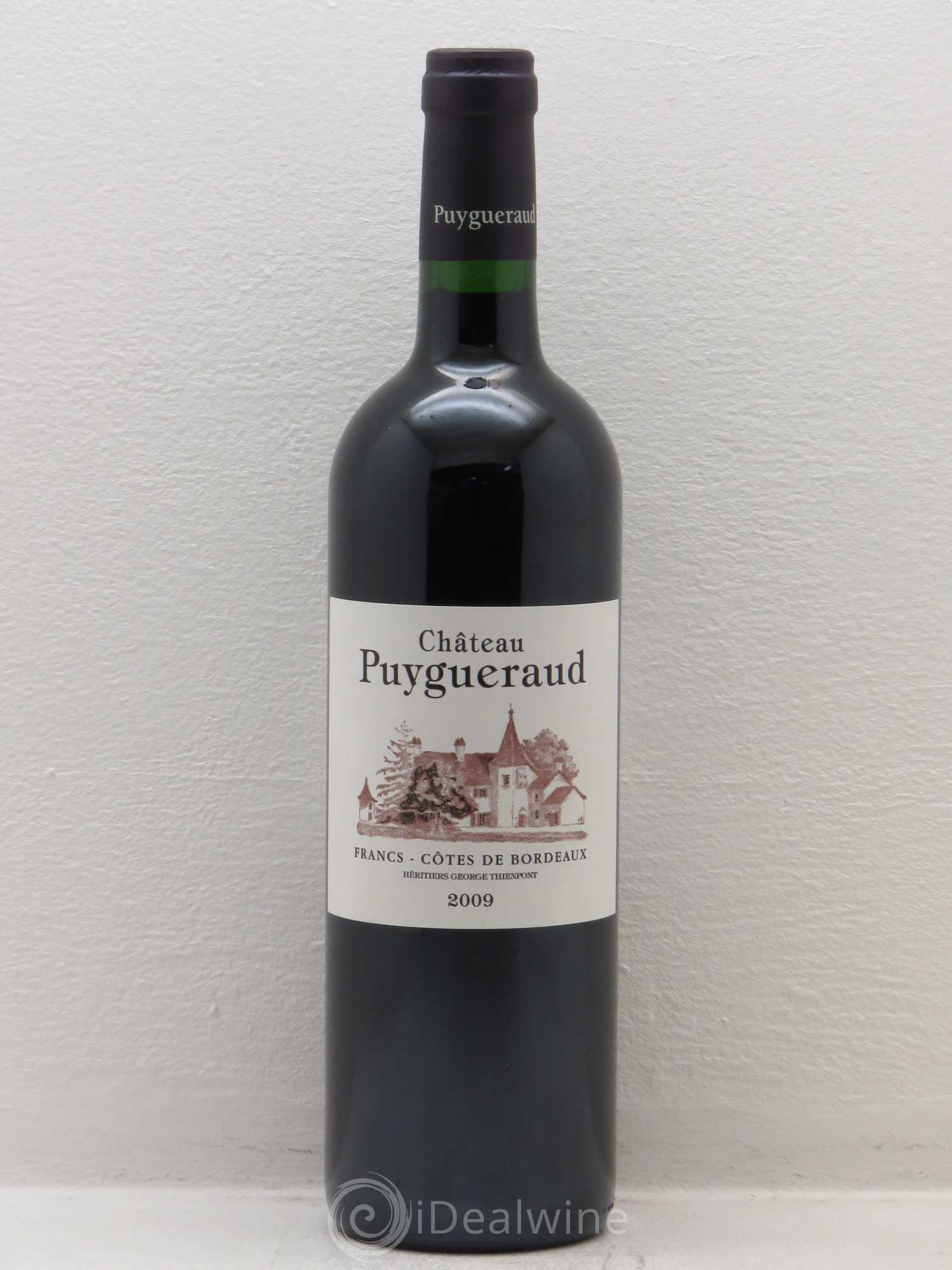 Château Puygueraud 2009 - Lot de 1 bouteille - 0