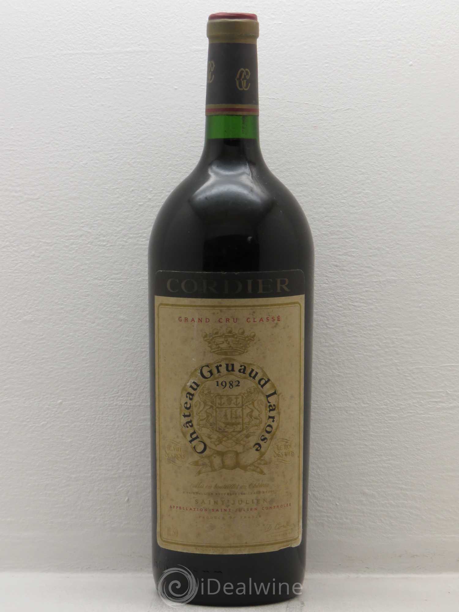 Château Gruaud Larose 2ème Grand Cru Classé 1982 - Lot de 1 magnum - 0