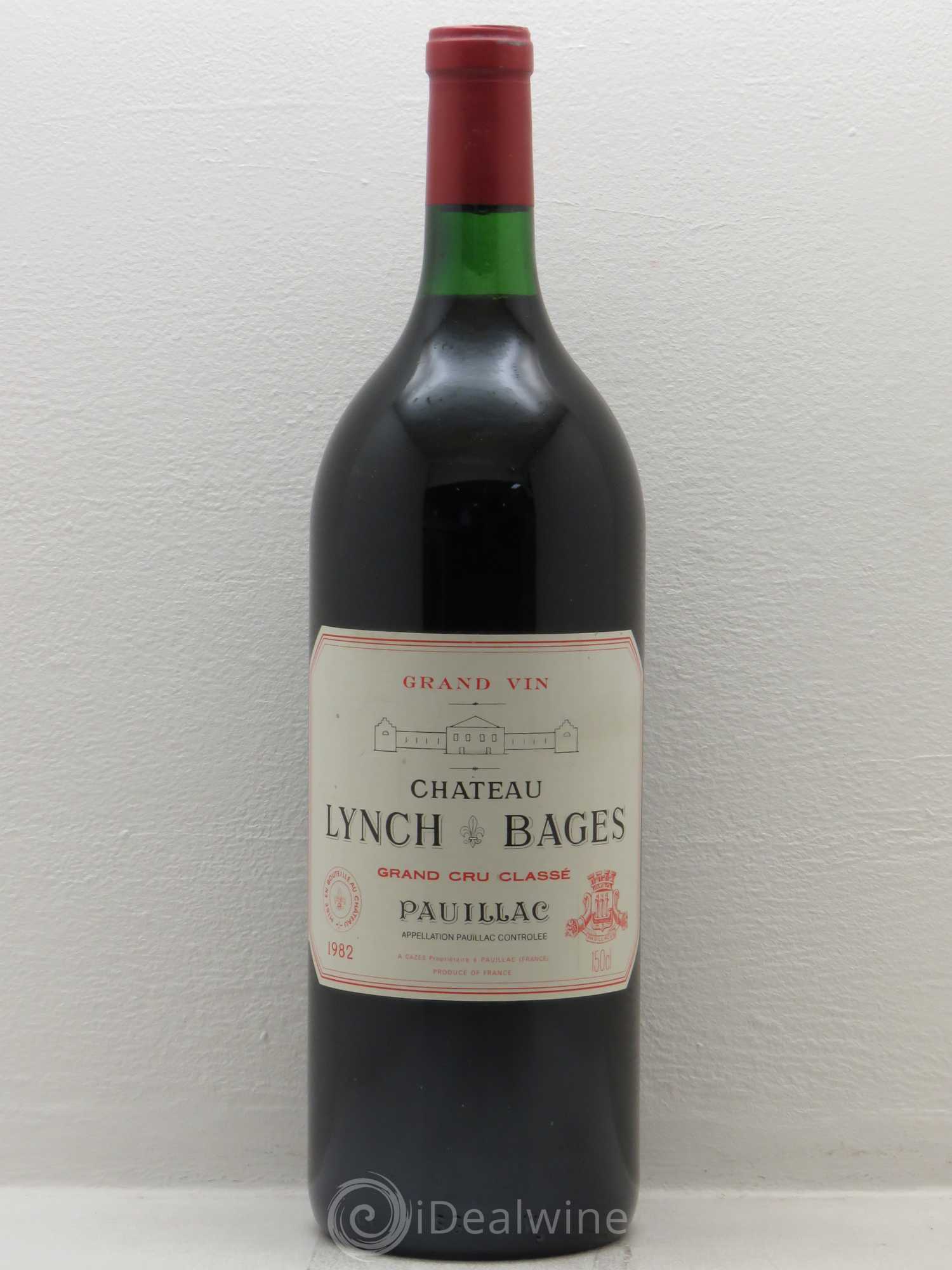 Château Lynch Bages 5ème Grand Cru Classé 1982 - Lot de 1 magnum - 0