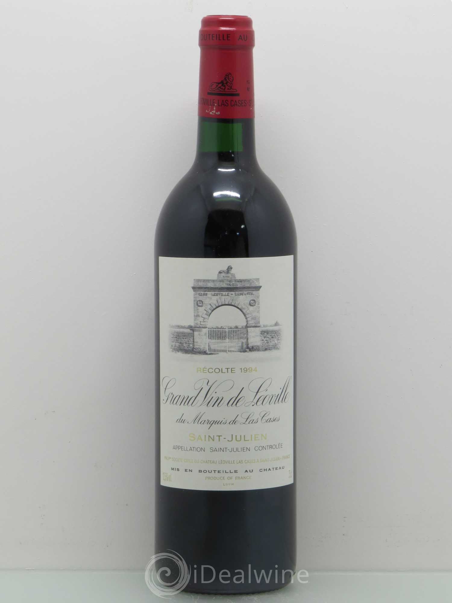 Château Léoville Las Cases 2ème Grand Cru Classé 1994 - Lot de 1 bouteille - 0