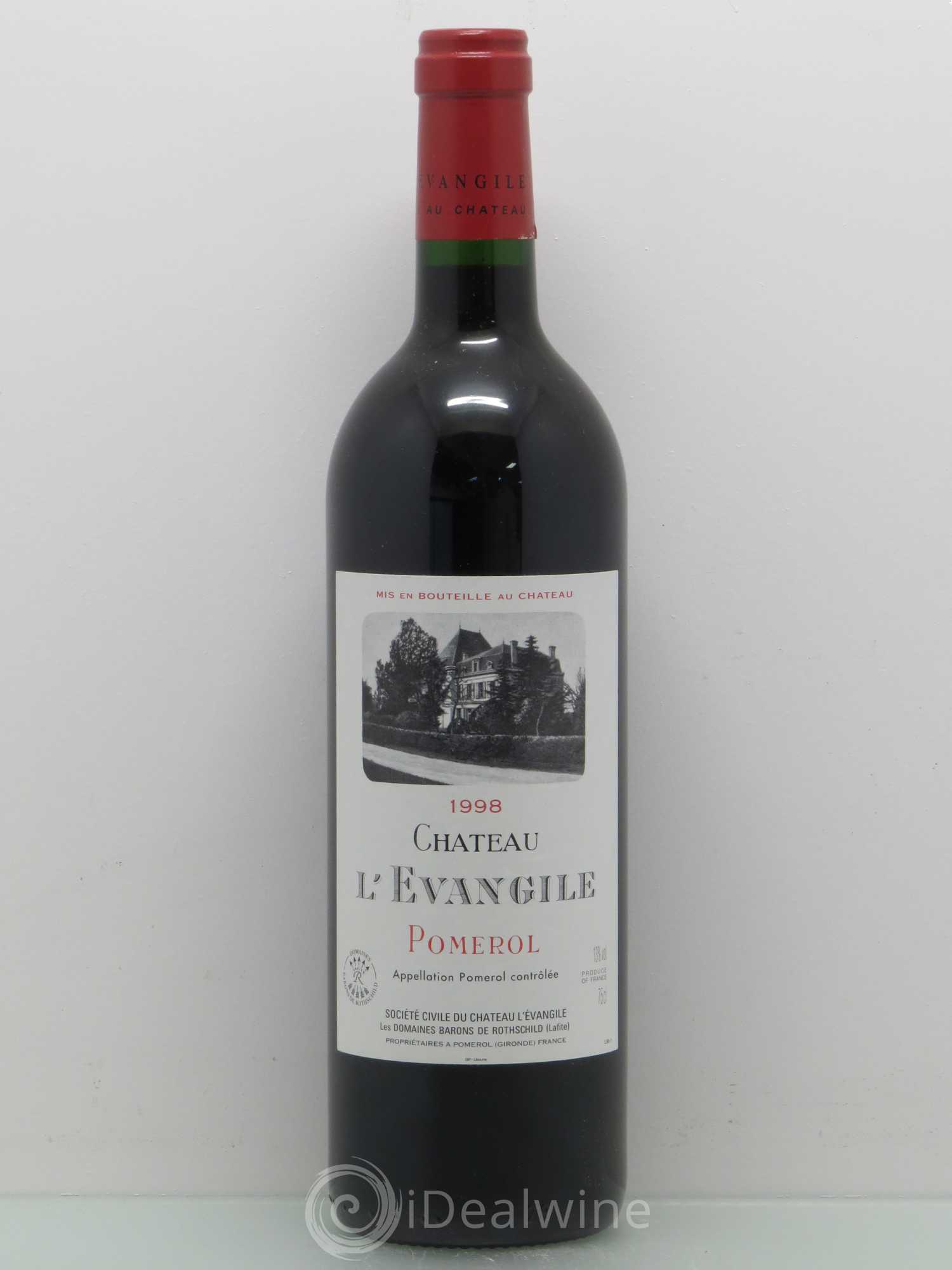 Château l' Évangile 1998 - Lot de 1 bouteille - 0