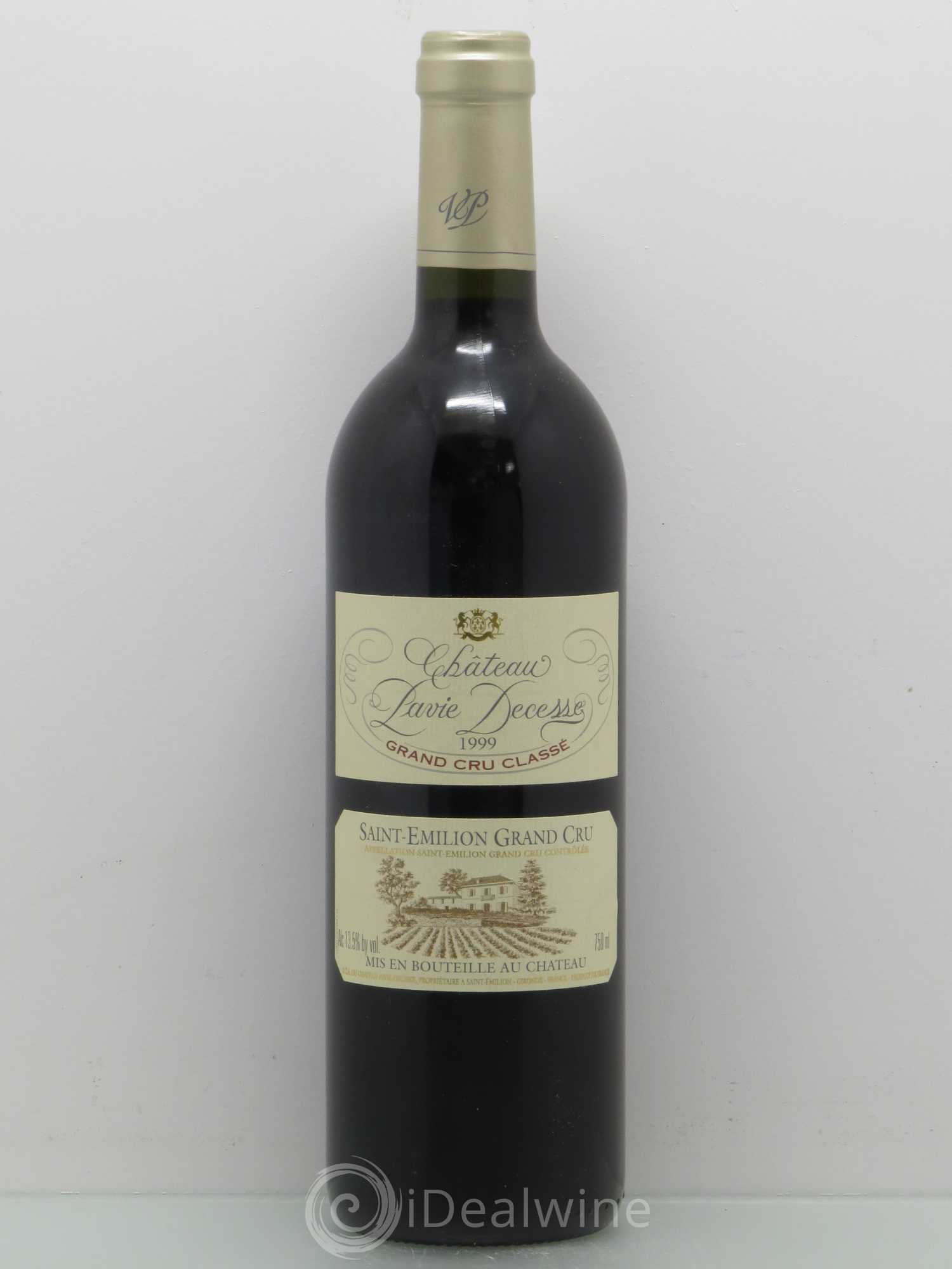 Château Pavie Decesse Grand Cru Classé 1999 - Lot de 1 bouteille - 0