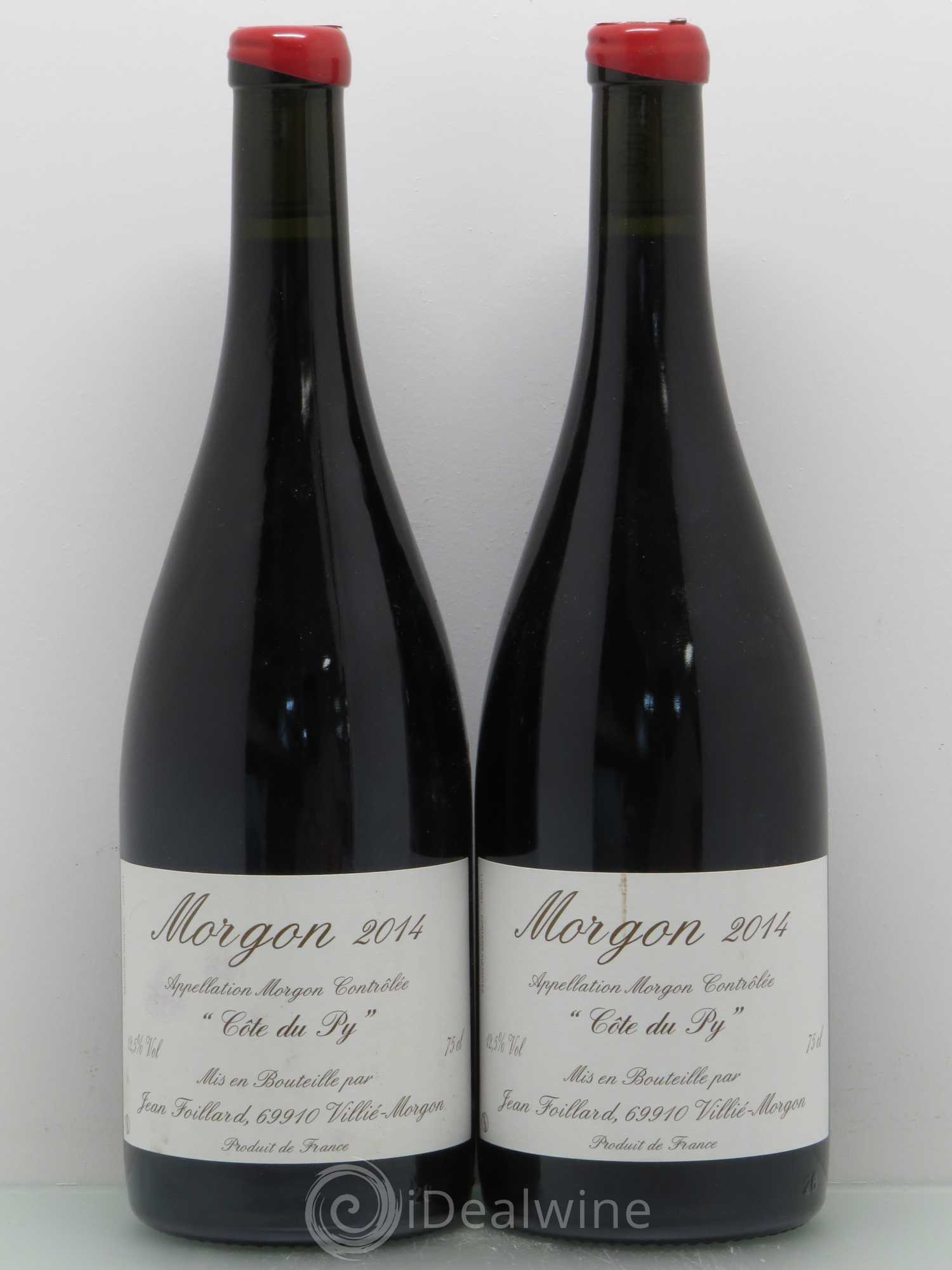 Morgon Côte du Py Jean Foillard 2014 - Lot de 2 bouteilles - 0