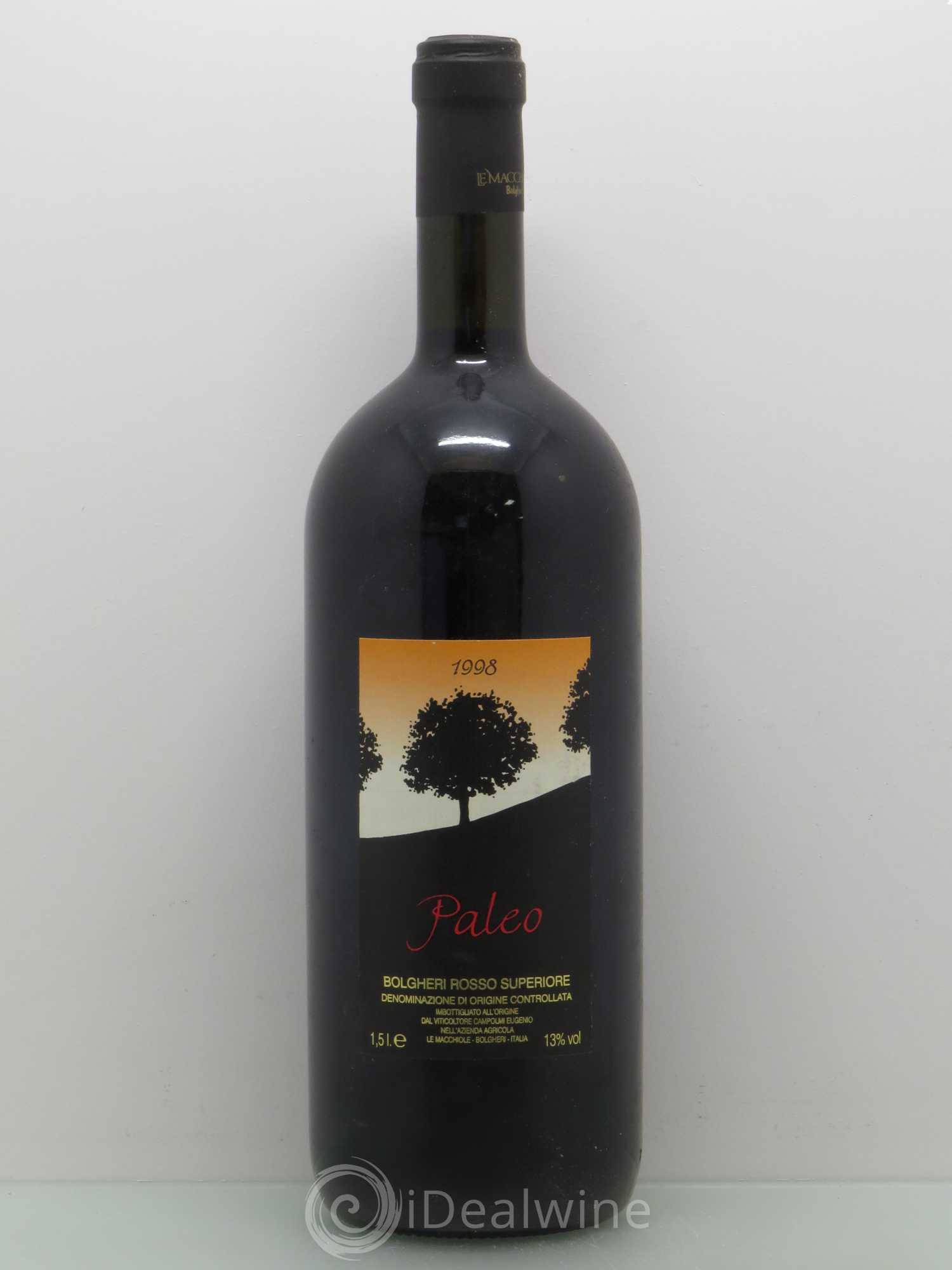 Italie Bolgheri Rosso Superiore DOC Paleo Le Macchiole 1998 - Posten von 1 Magnum - 0