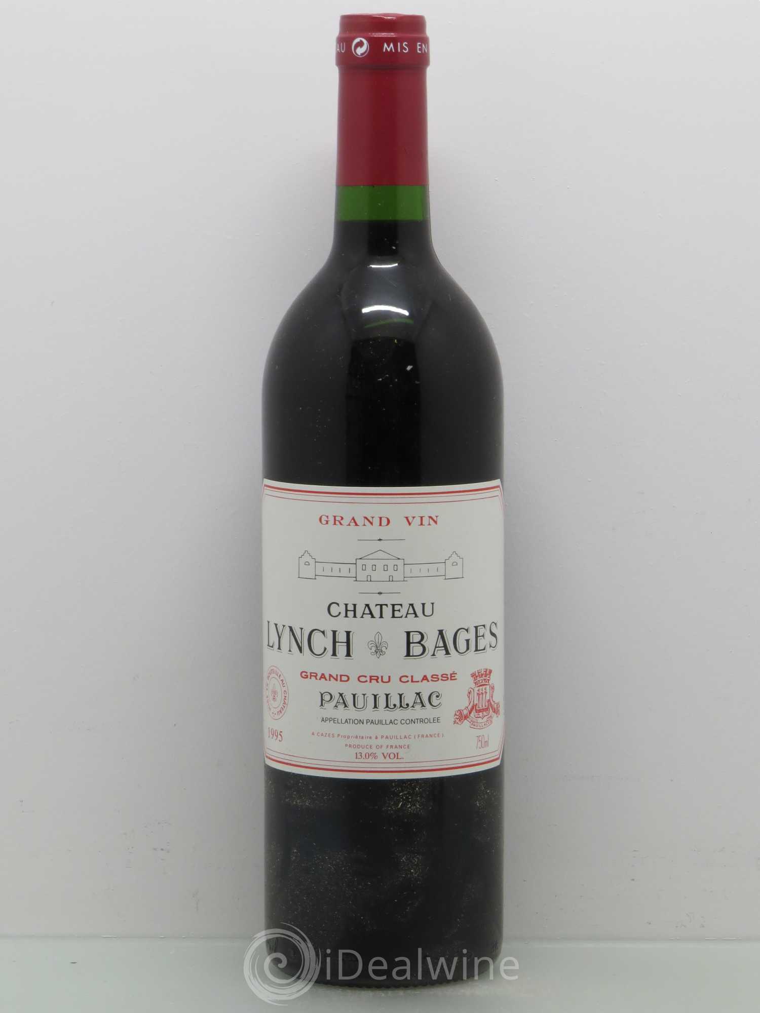Château Lynch Bages 5ème Grand Cru Classé 1995 - Lot de 1 bouteille - 0