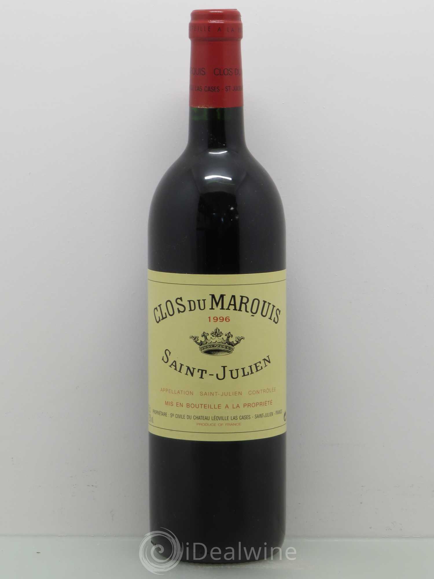 Clos du Marquis 1996 - Lot de 1 bouteille - 0