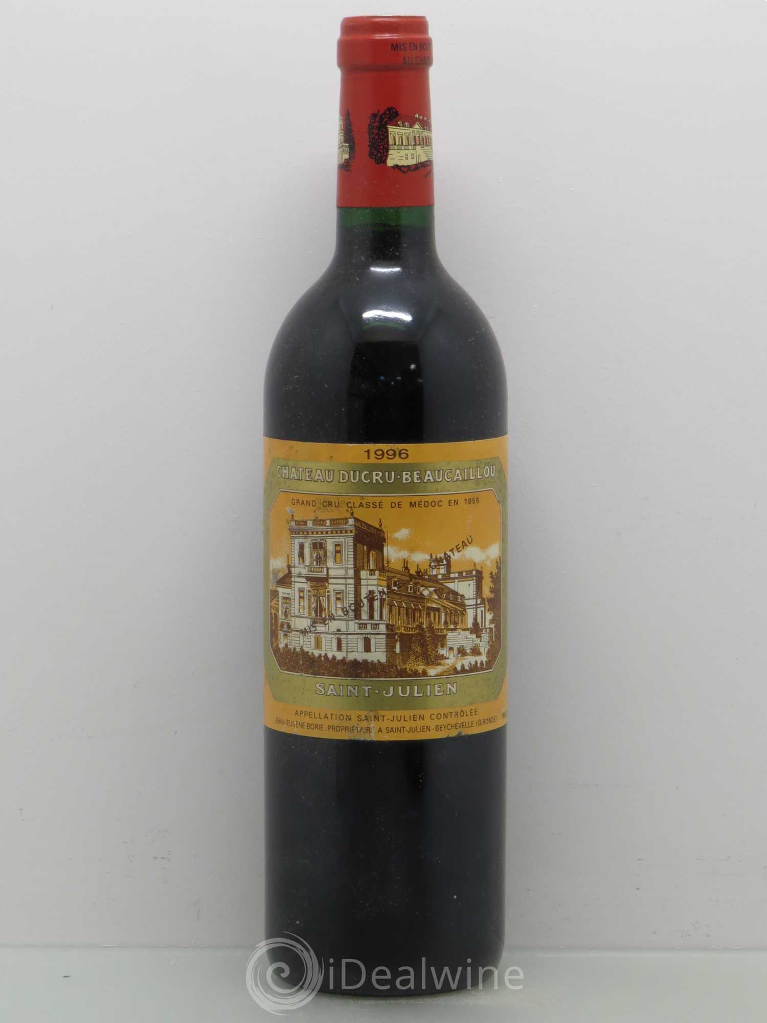 Château Ducru Beaucaillou 2ème Grand Cru Classé 1996 - Lot de 1 bouteille - 0