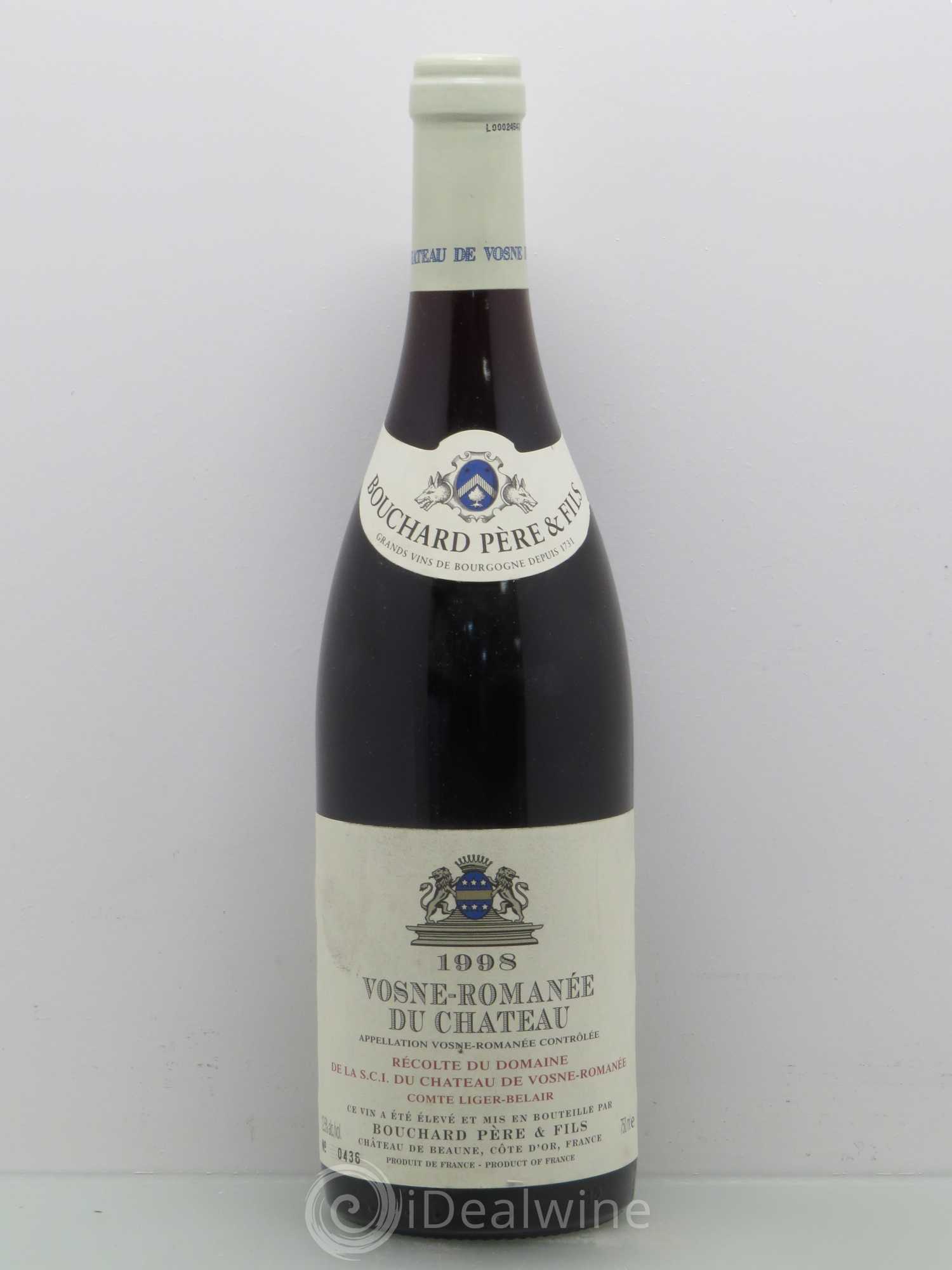 Vosne-Romanée Comte Liger-Belair (Domaine du) Elevé par Bouchard Père et Fils 1998 - Posten von 1 Flasche - 0