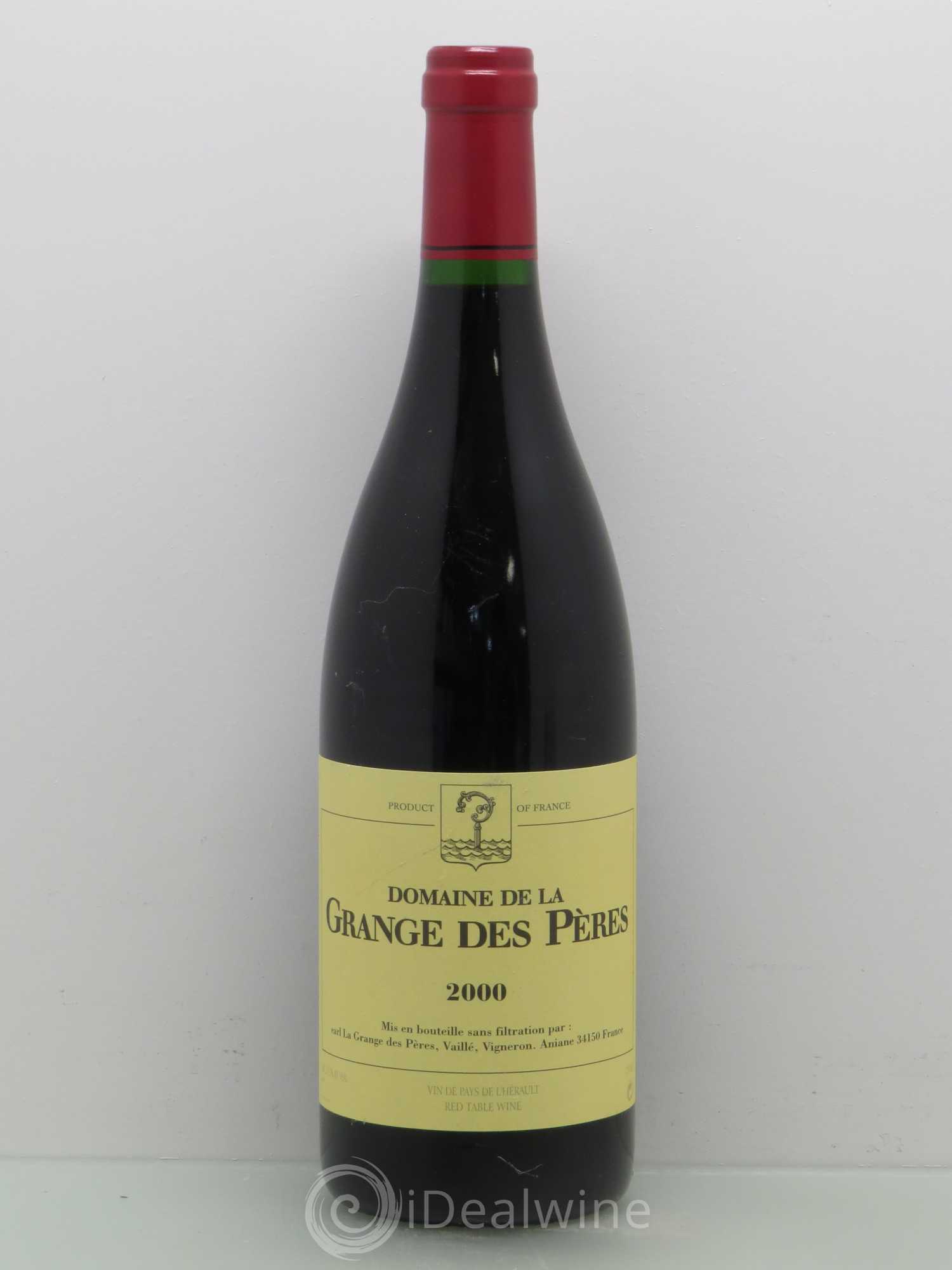 Pays d'Hérault Grange des Pères Laurent Vaillé 2000 - Lot de 1 bouteille - 0