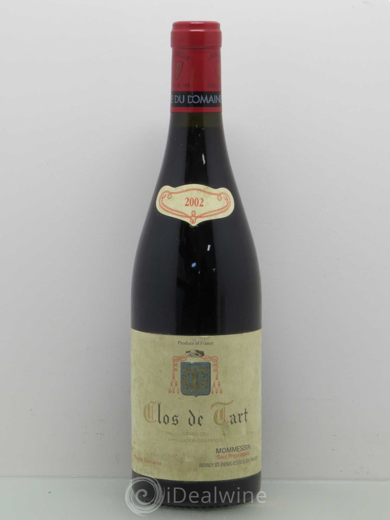 Clos de Tart Grand Cru Clos de Tart 2002 - Lot de 1 bouteille - 0