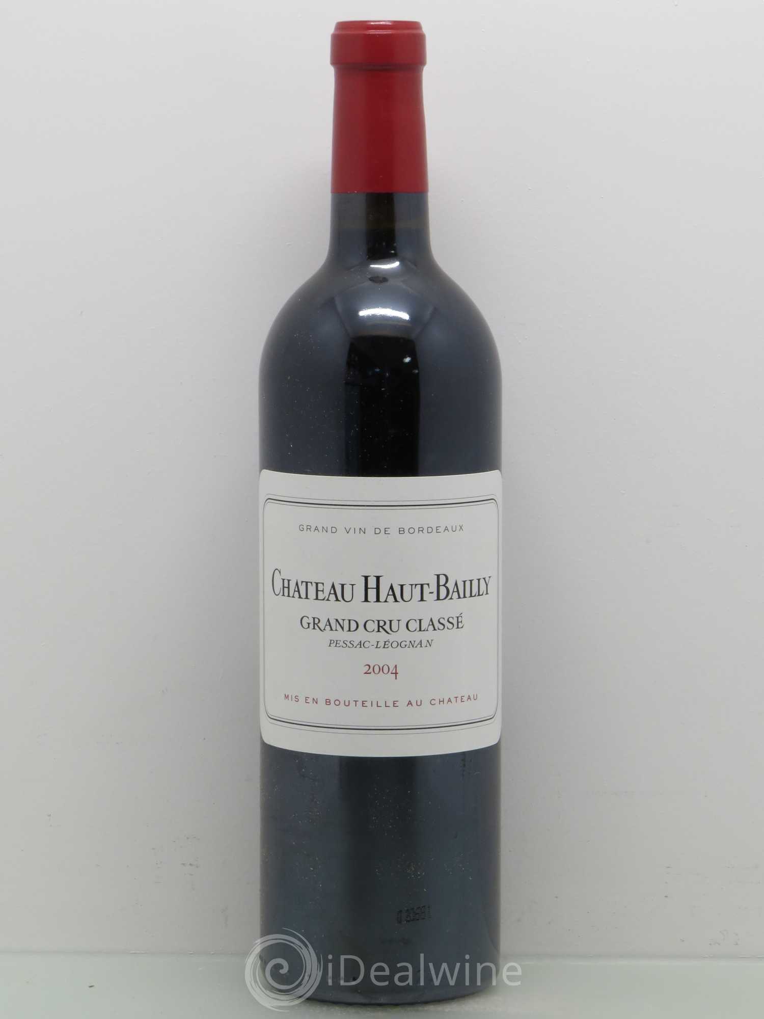 Château Haut-Bailly Cru Classé de Graves 2004 - Lot de 1 bouteille - 0