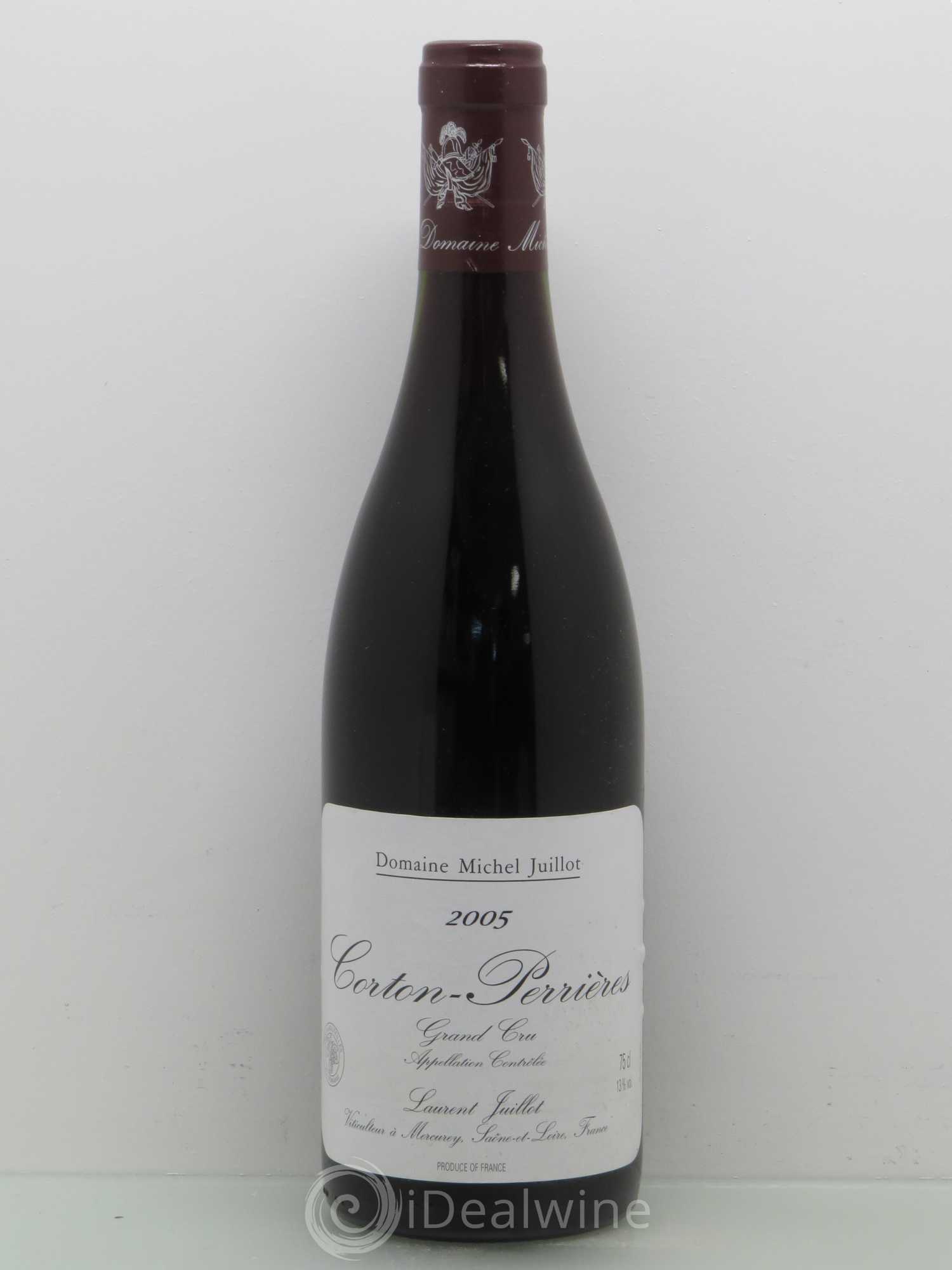Corton-Perrières Grand Cru Michel Juillot (Domaine) 2005 - Lot de 1 bouteille - 0