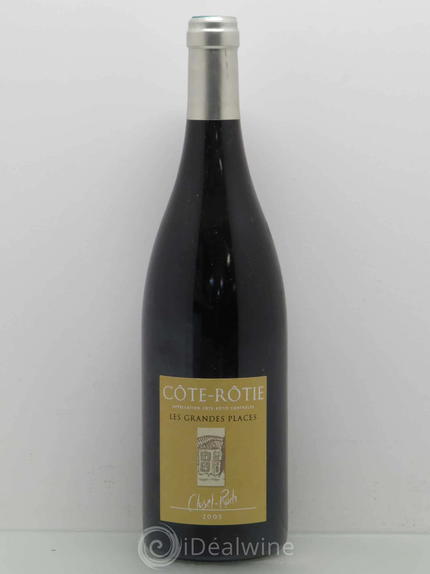 Côte-Rôtie Les Grandes Places Clusel-Roch 2005 - Lot de 1 bouteille - 0