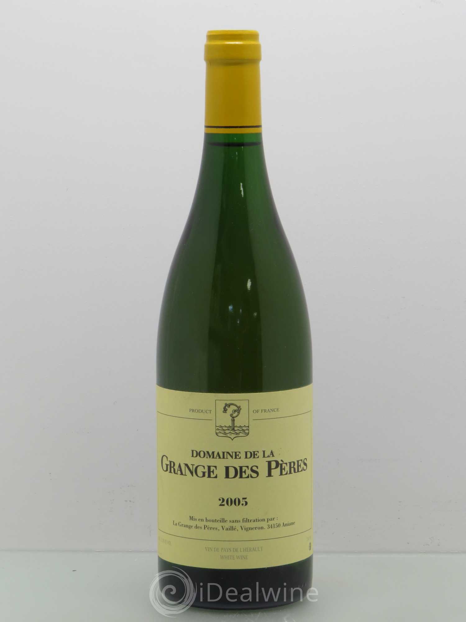 Pays d'Hérault Grange des Pères Laurent Vaillé 2005 - Lot de 1 bouteille - 0