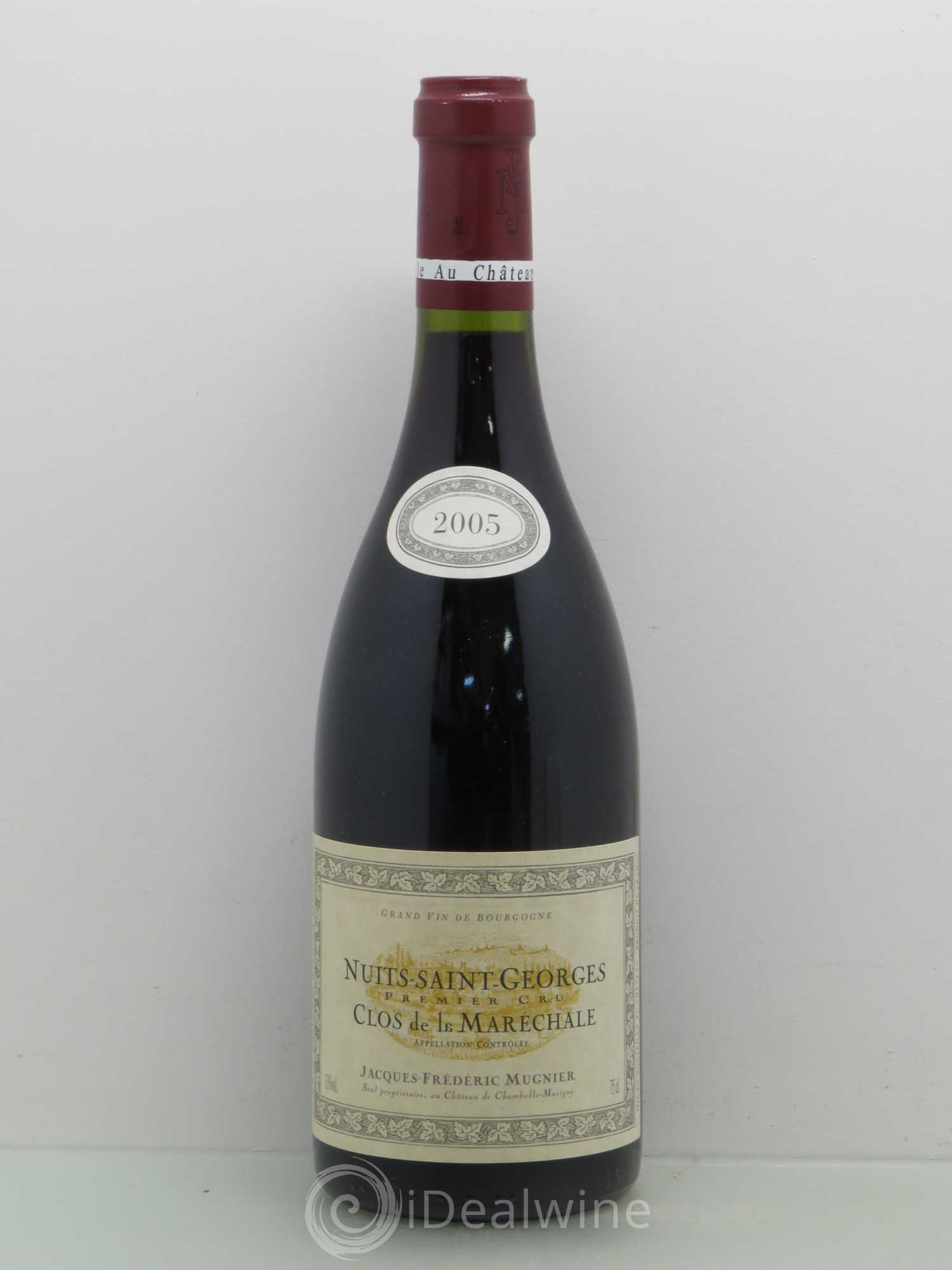 Nuits-Saint-Georges 1er Cru Clos de La Maréchale Jacques-Frédéric Mugnier 2005 - Lot de 1 bouteille - 0