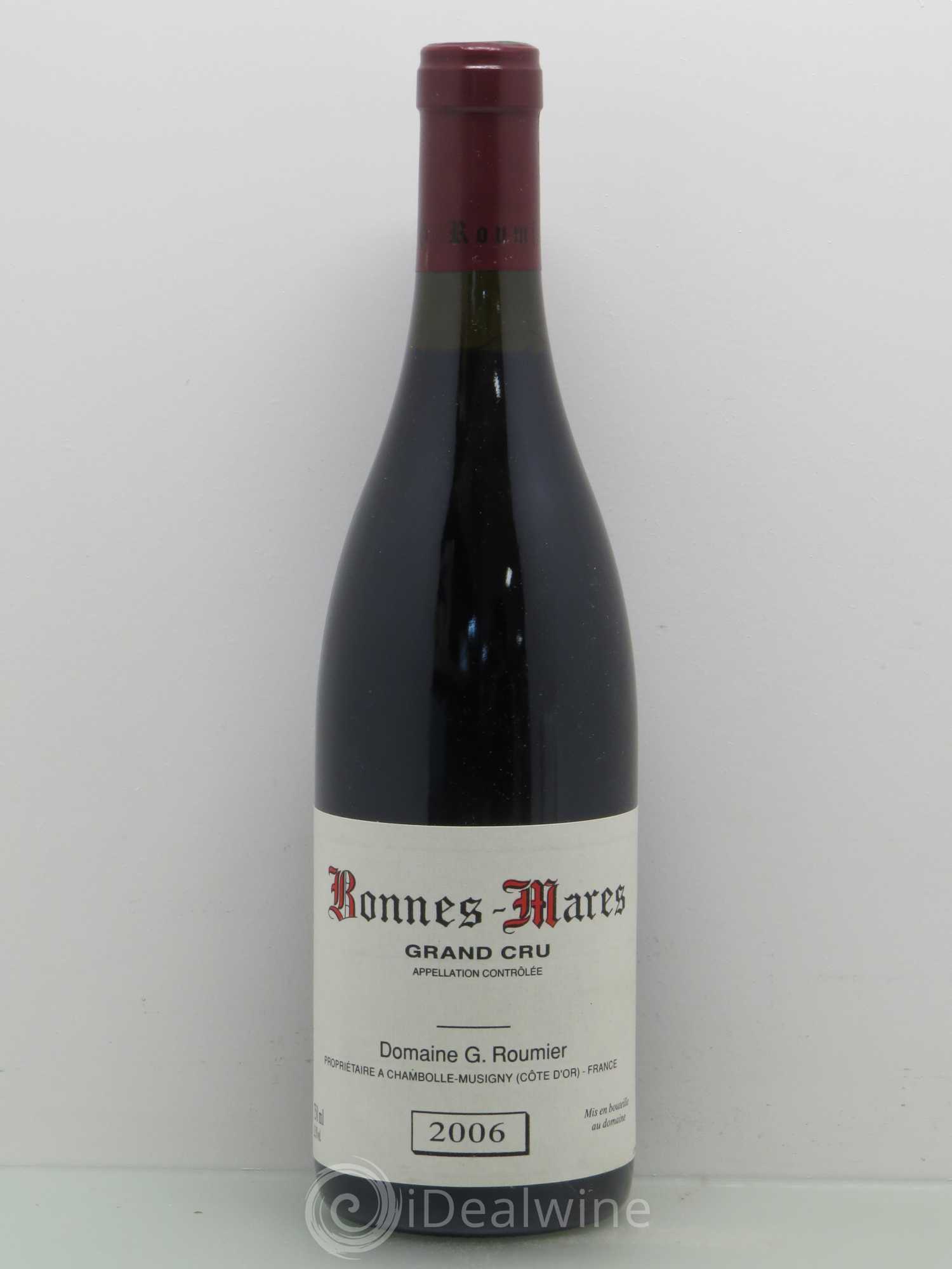 Bonnes-Mares Grand Cru Georges Roumier (Domaine) 2006 - Lot de 1 bouteille - 0