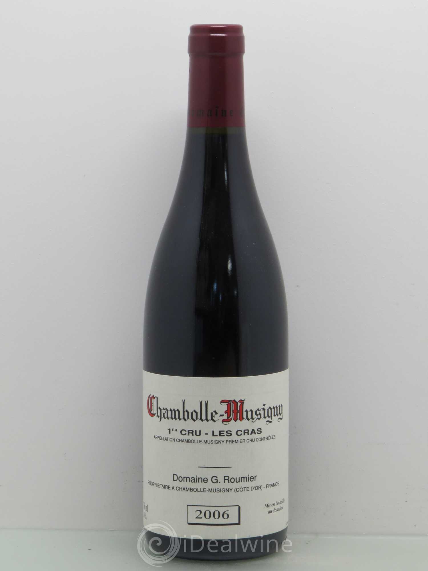 Chambolle-Musigny 1er Cru Les Cras Georges Roumier (Domaine) 2006 - Lot de 1 bouteille - 0