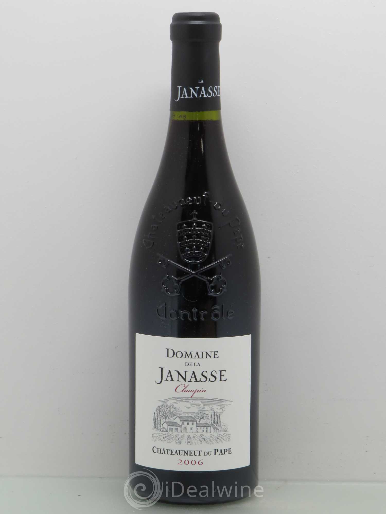 Châteauneuf-du-Pape Cuvée Chaupin La Janasse (Domaine de) 2006 - Lot de 1 bouteille - 0