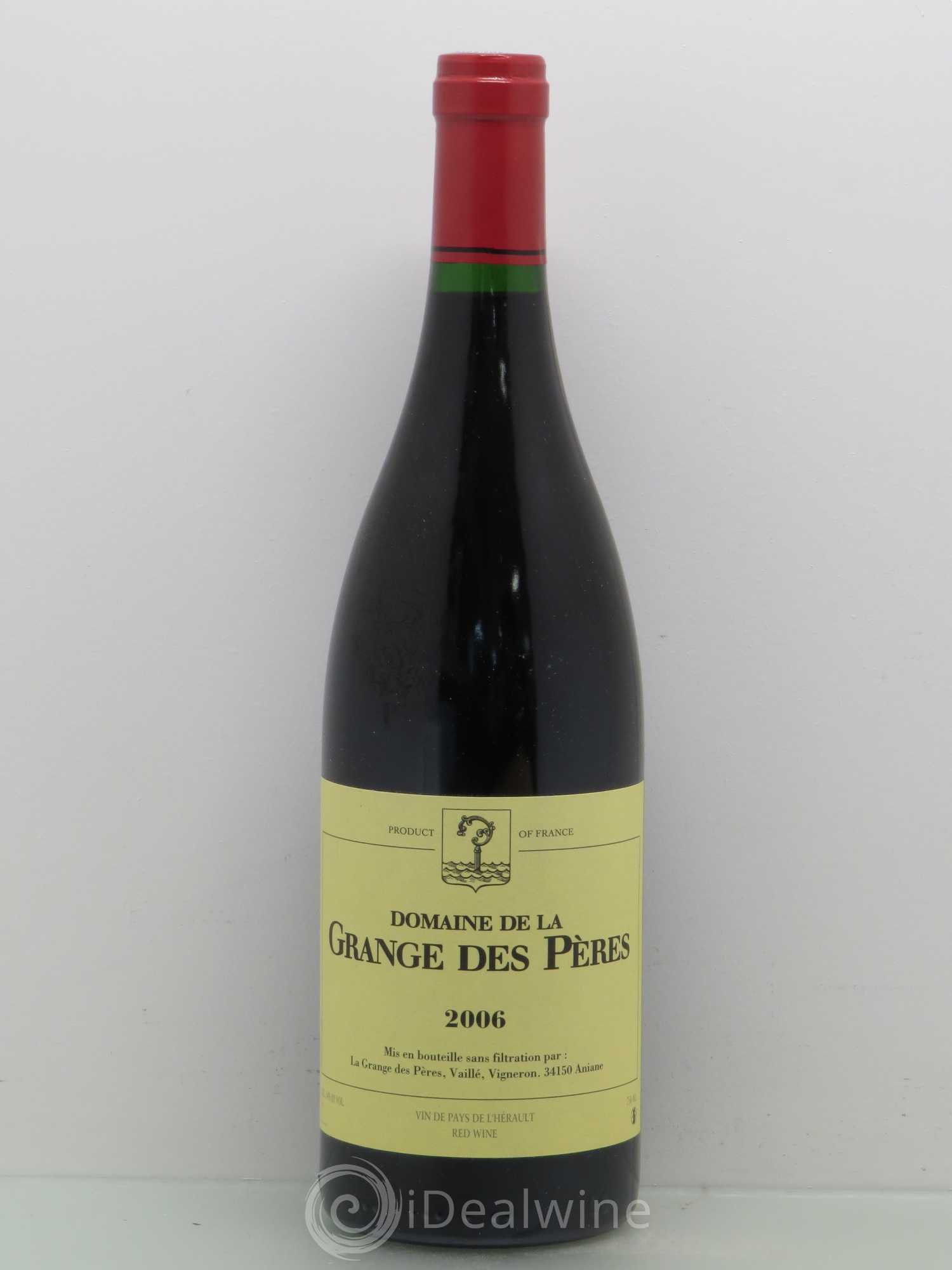 Pays d'Hérault Grange des Pères Laurent Vaillé 2006 - Lot de 1 bouteille - 0