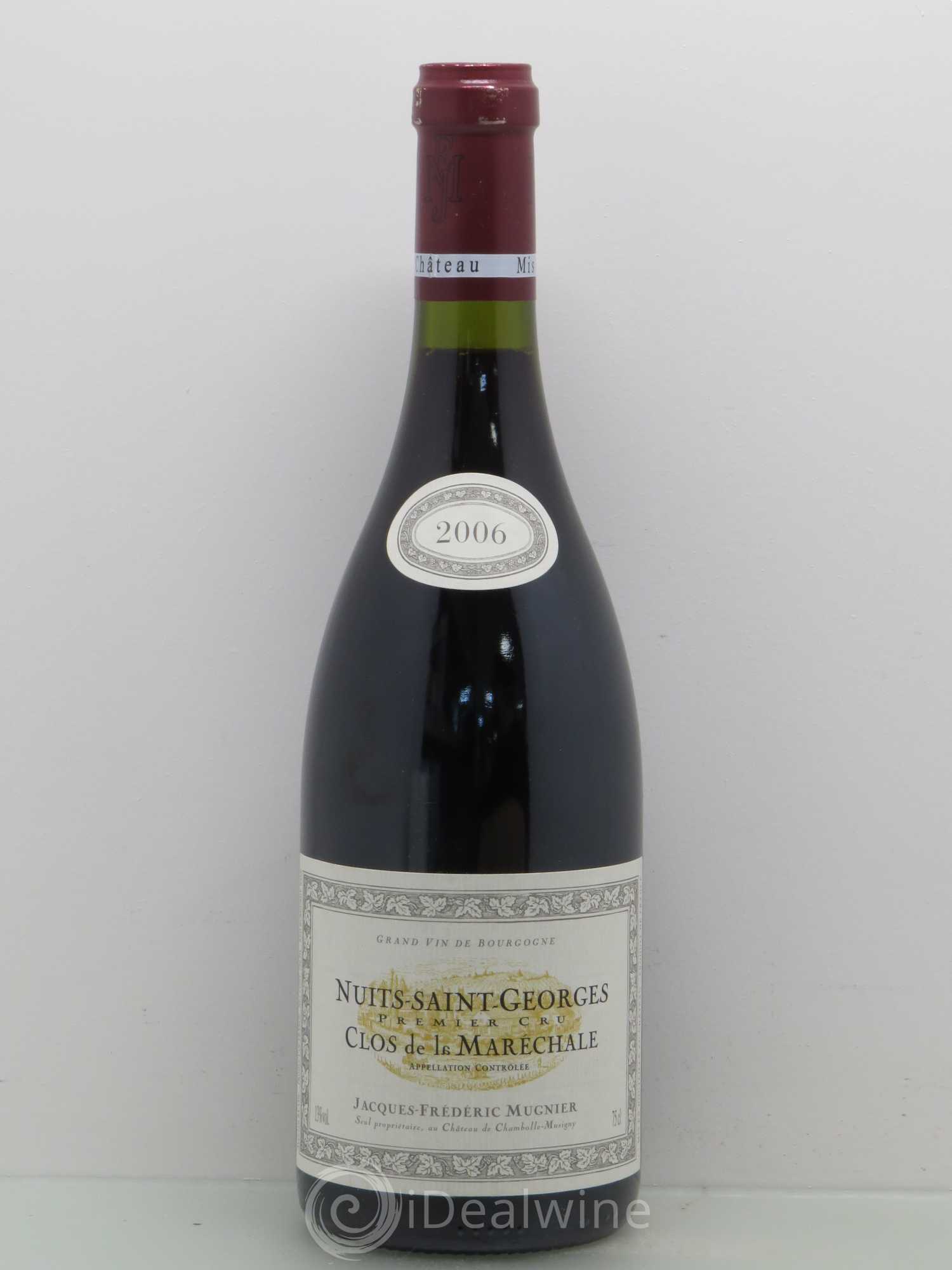 Nuits-Saint-Georges 1er Cru Clos de La Maréchale Jacques-Frédéric Mugnier 2006 - Lot de 1 bouteille - 0