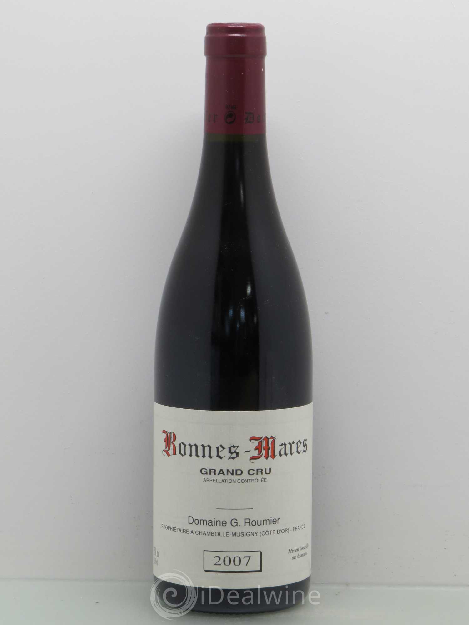Bonnes-Mares Grand Cru Georges Roumier (Domaine) 2007 - Lot de 1 bouteille - 0