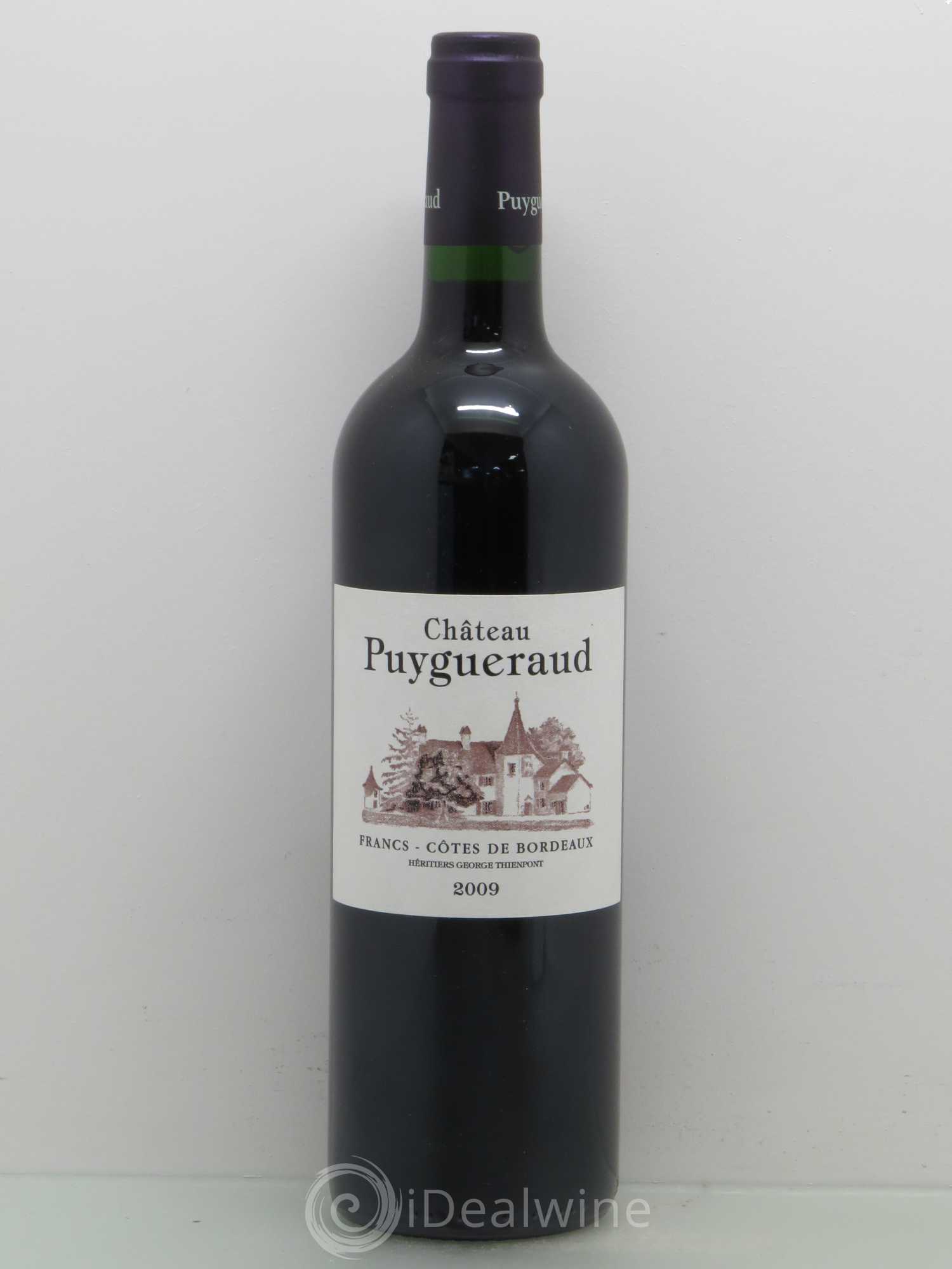 Château Puygueraud 2009 - Lot de 1 bouteille - 0