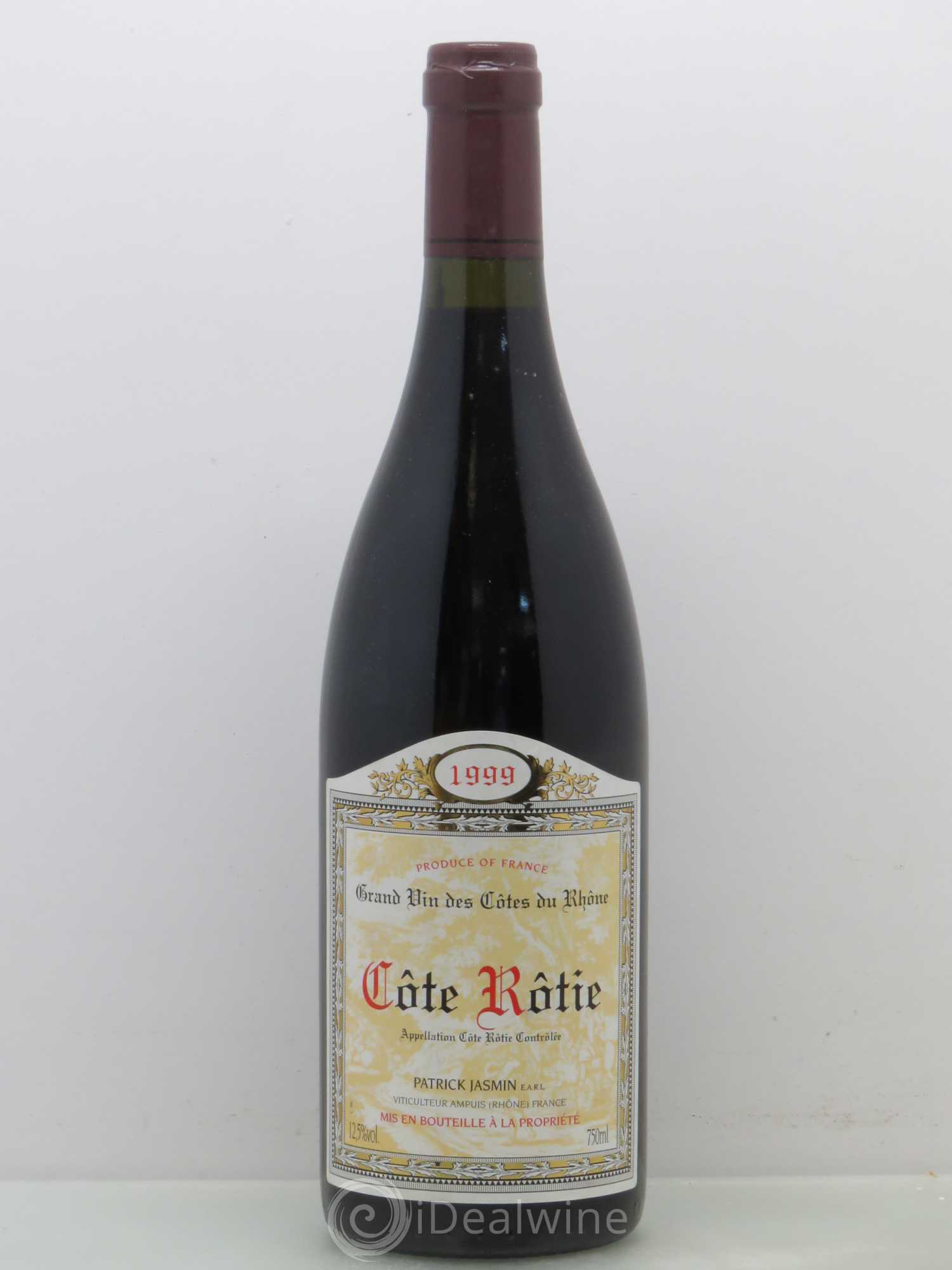 Côte-Rôtie Jasmin (Domaine) 1999 - Lot de 1 bouteille - 0