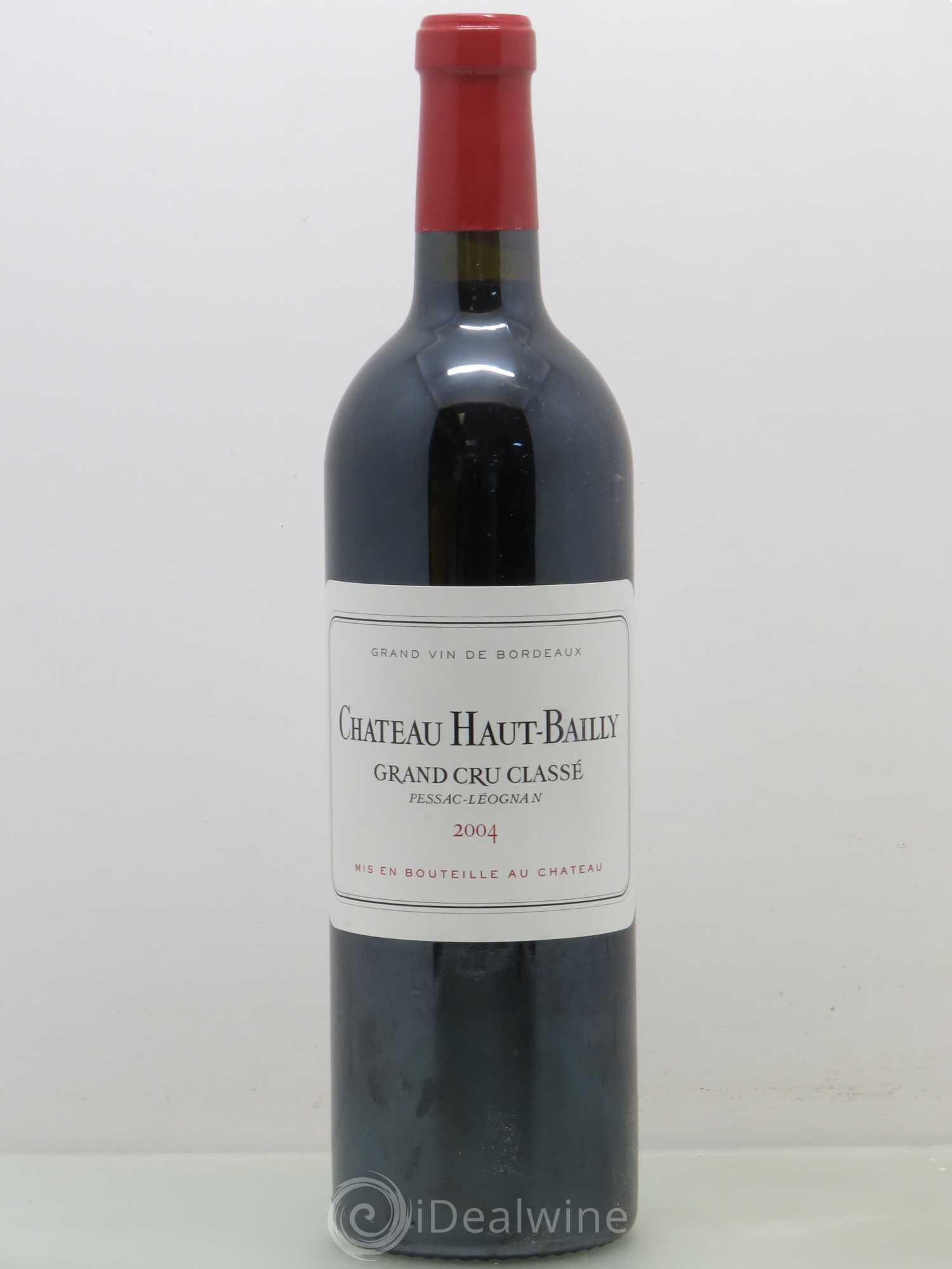 Château Haut-Bailly Cru Classé de Graves 2004 - Lot de 1 bouteille - 0