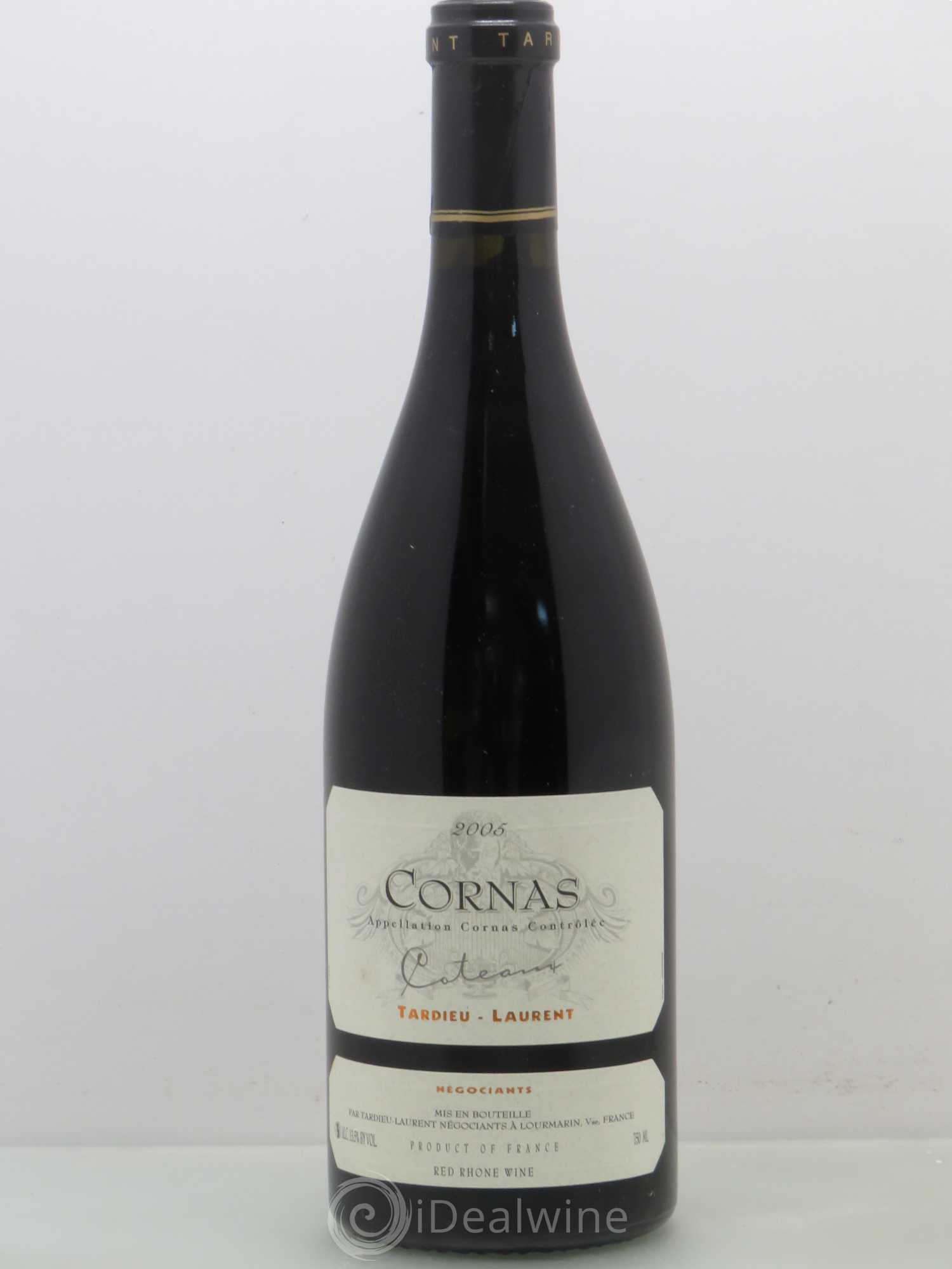 Cornas Coteaux Maison Tardieu-Laurent 2005 - Lot de 1 bouteille - 0