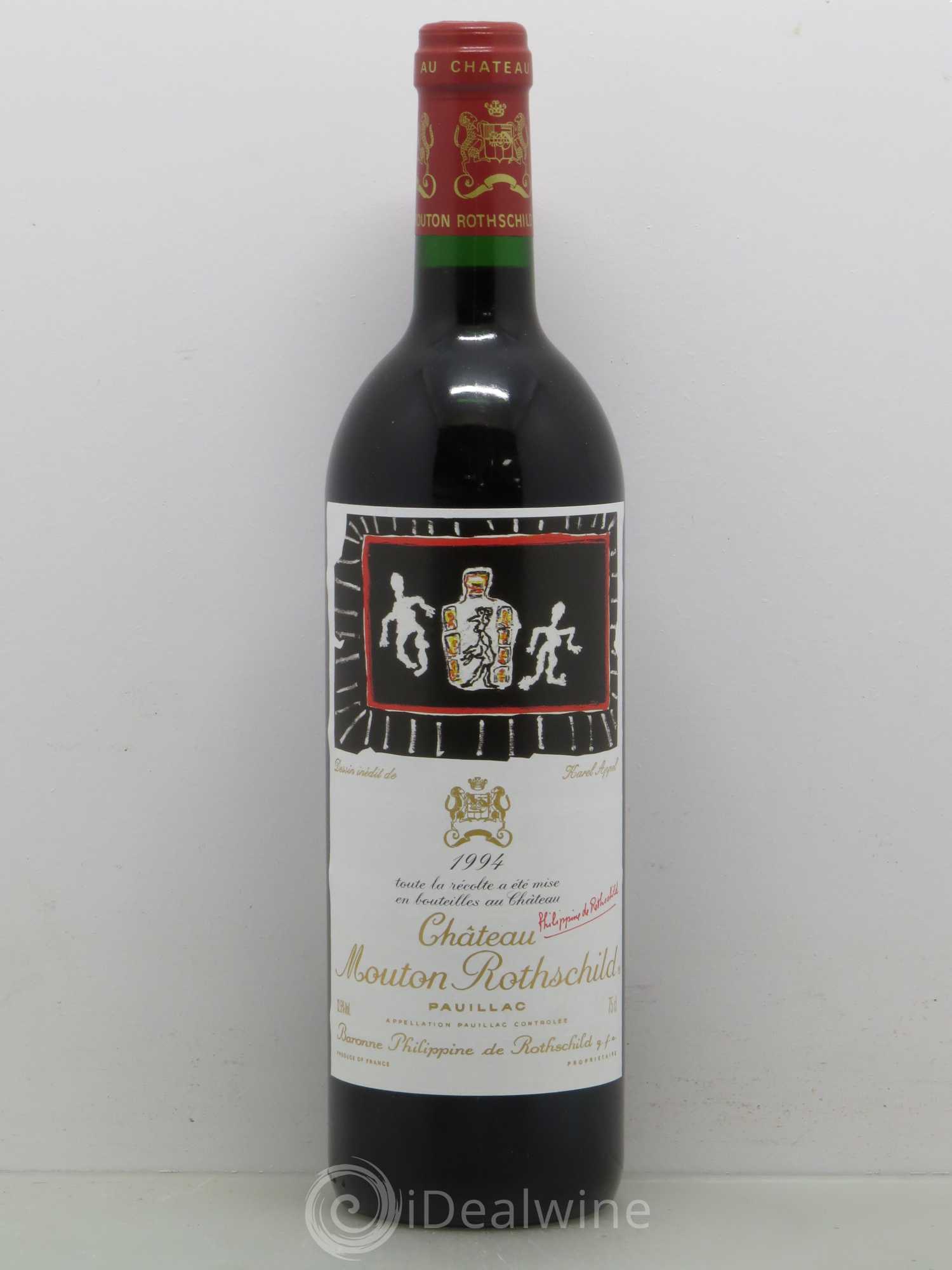 Château Mouton Rothschild 1er Grand Cru Classé 1994 - Lot de 1 bouteille - 0