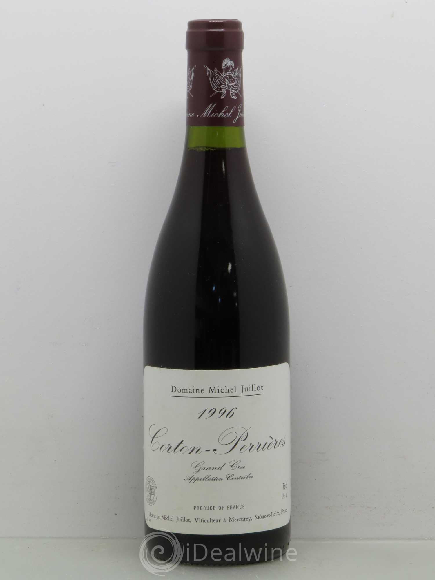 Corton-Perrières Grand Cru Michel Juillot (Domaine) 1996 - Lot de 1 bouteille - 0