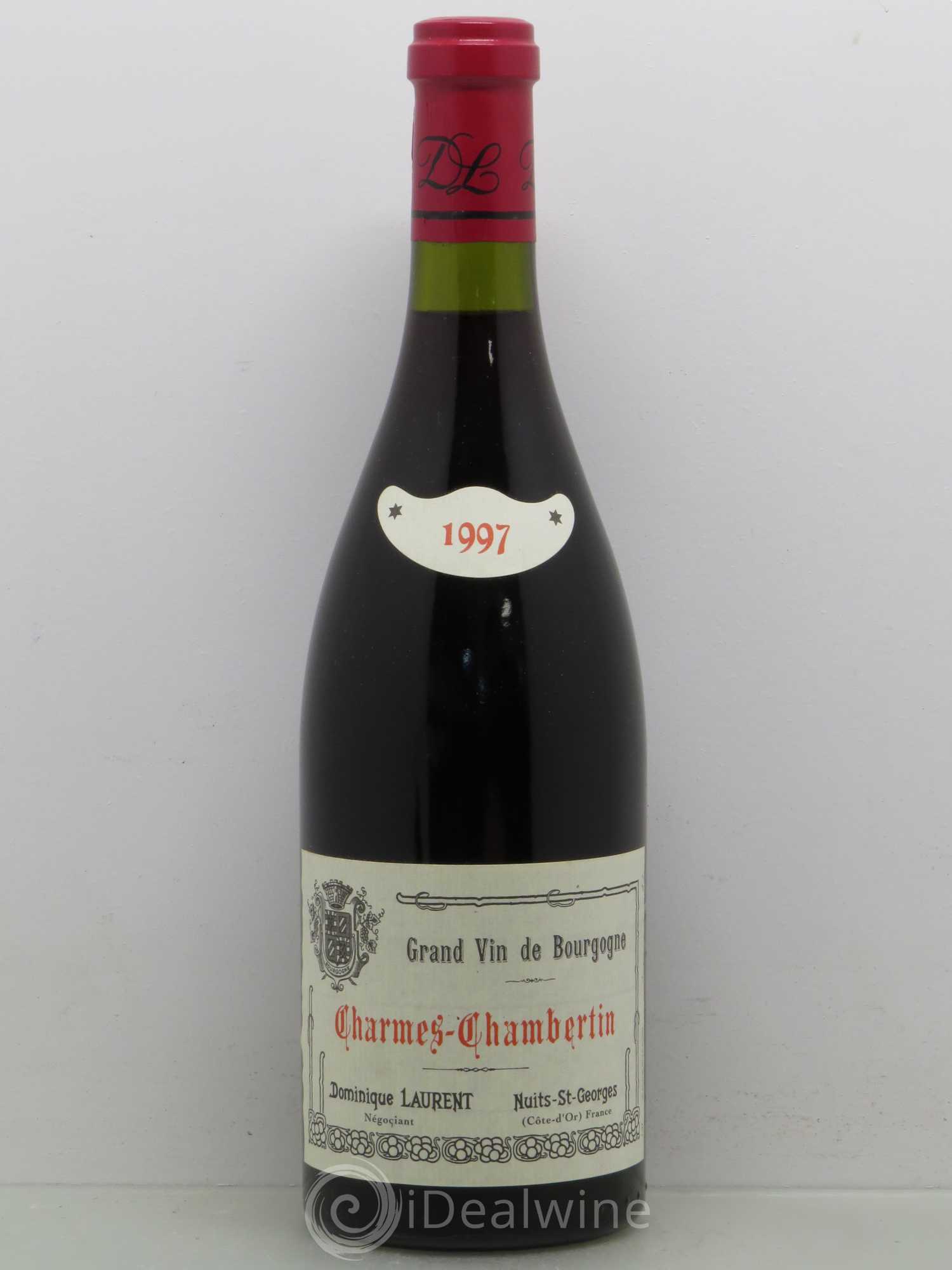 Charmes-Chambertin Grand Cru Dominique Laurent 1997 - Lot de 1 bouteille - 0
