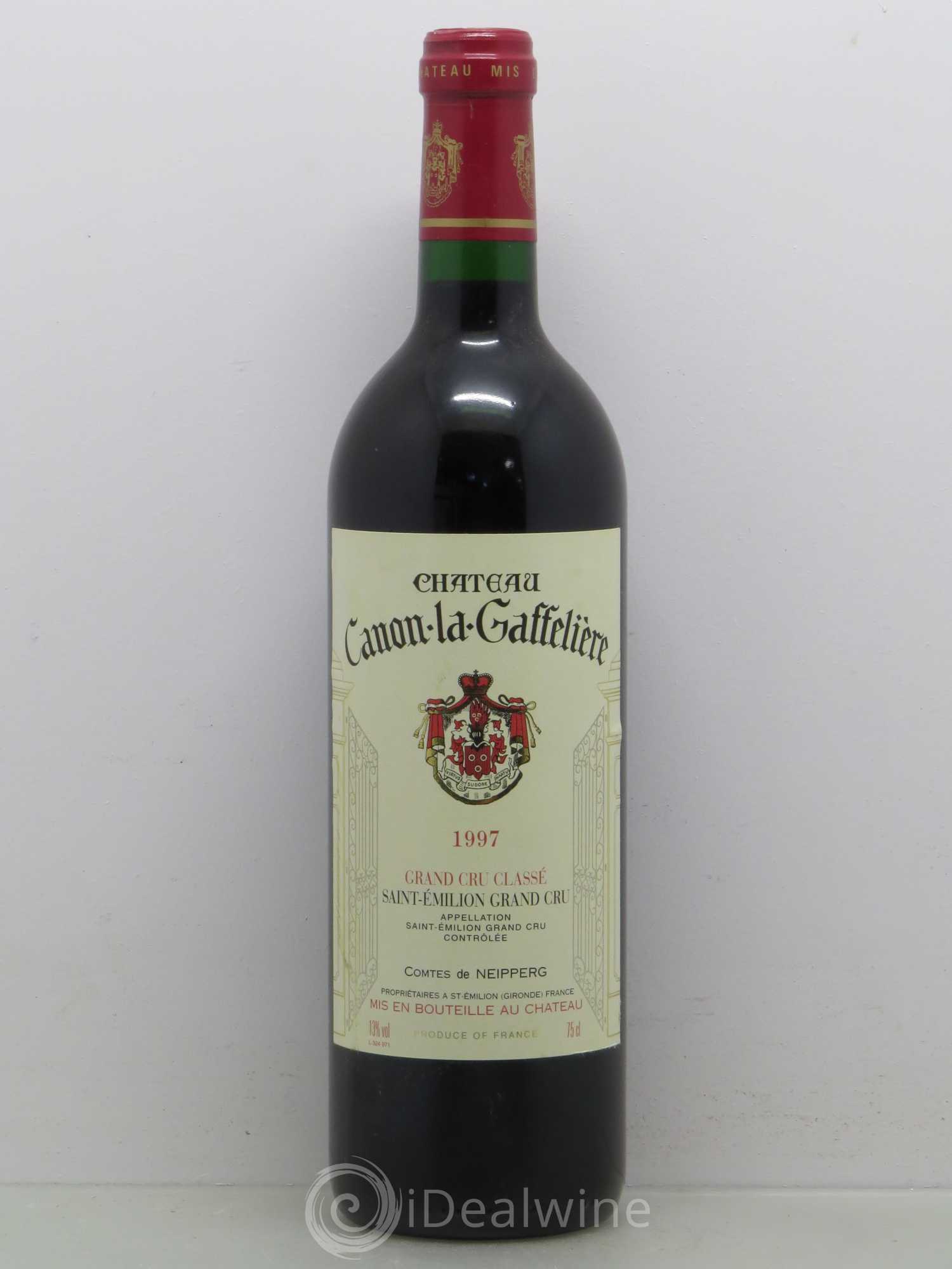 Château Canon la Gaffelière 1er Grand Cru Classé B 1997 - Lot de 1 bouteille - 0